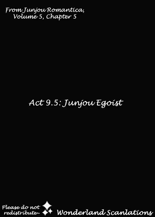 Junjou Romantica Vol. 5 Ch. 20.5 Junjou Egoist act 9.5