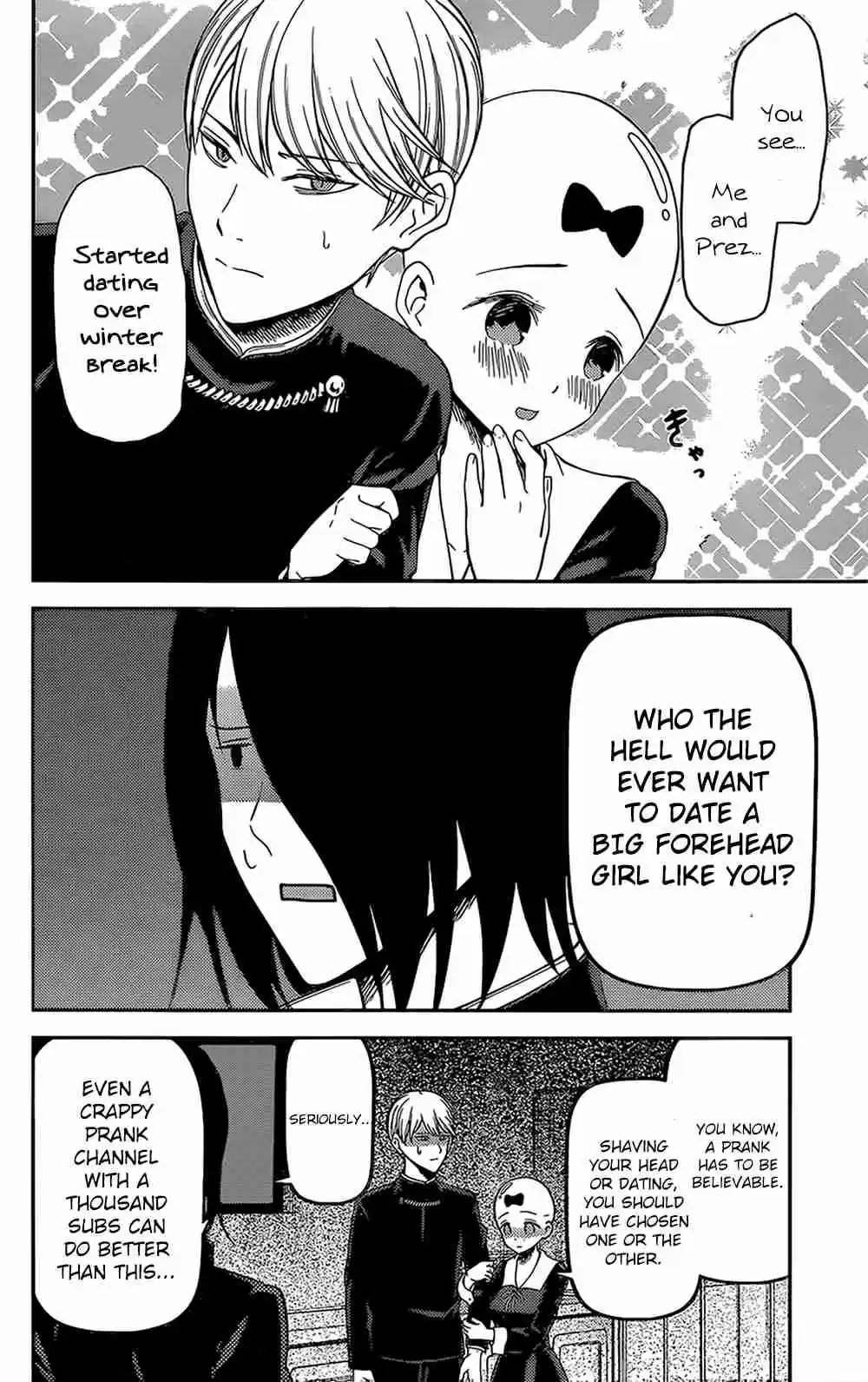 Kaguya sama wa Kokurasetai: Tensai tachi no Renai Zunousen Ch. 163 Fujiwara Chika Wants to Scare