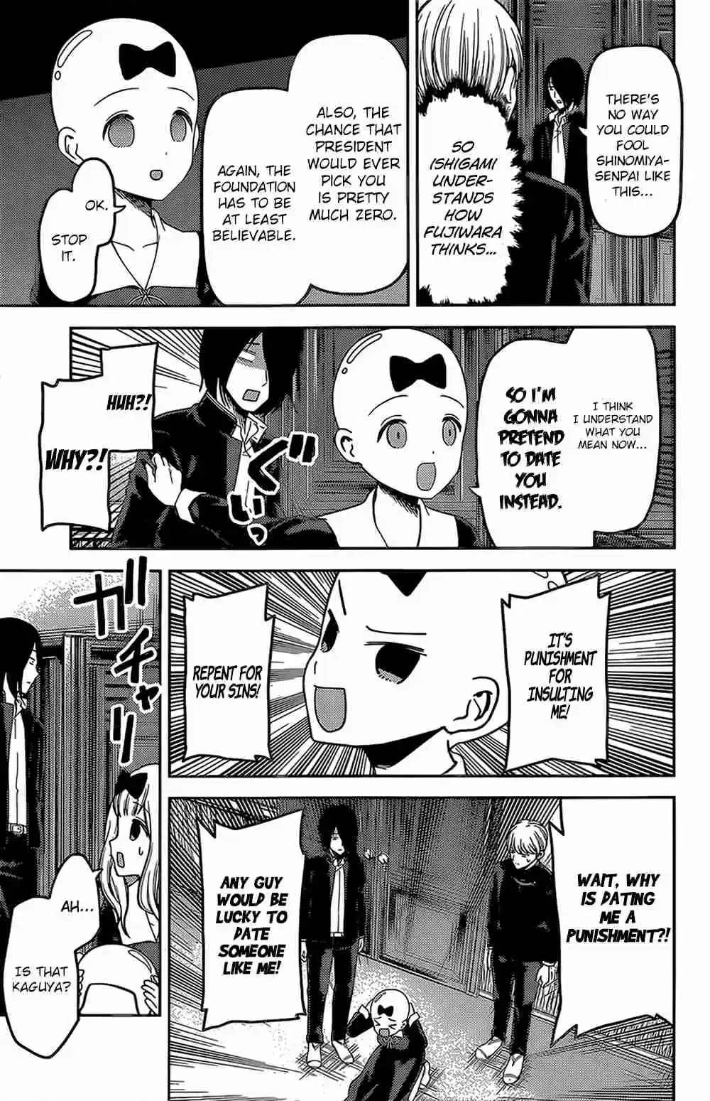 Kaguya sama wa Kokurasetai: Tensai tachi no Renai Zunousen Ch. 163 Fujiwara Chika Wants to Scare