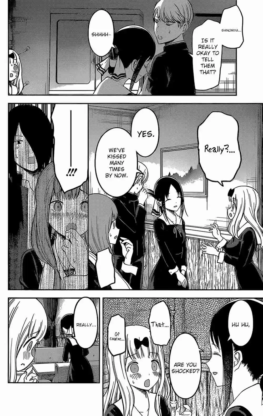 Kaguya sama wa Kokurasetai: Tensai tachi no Renai Zunousen Ch. 163 Fujiwara Chika Wants to Scare