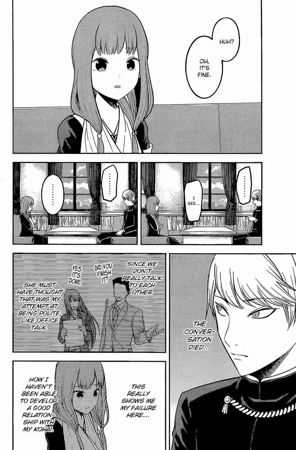Kaguya sama wa Kokurasetai: Tensai tachi no Renai Zunousen Ch. 165 Senpai and Kouhai Part 1