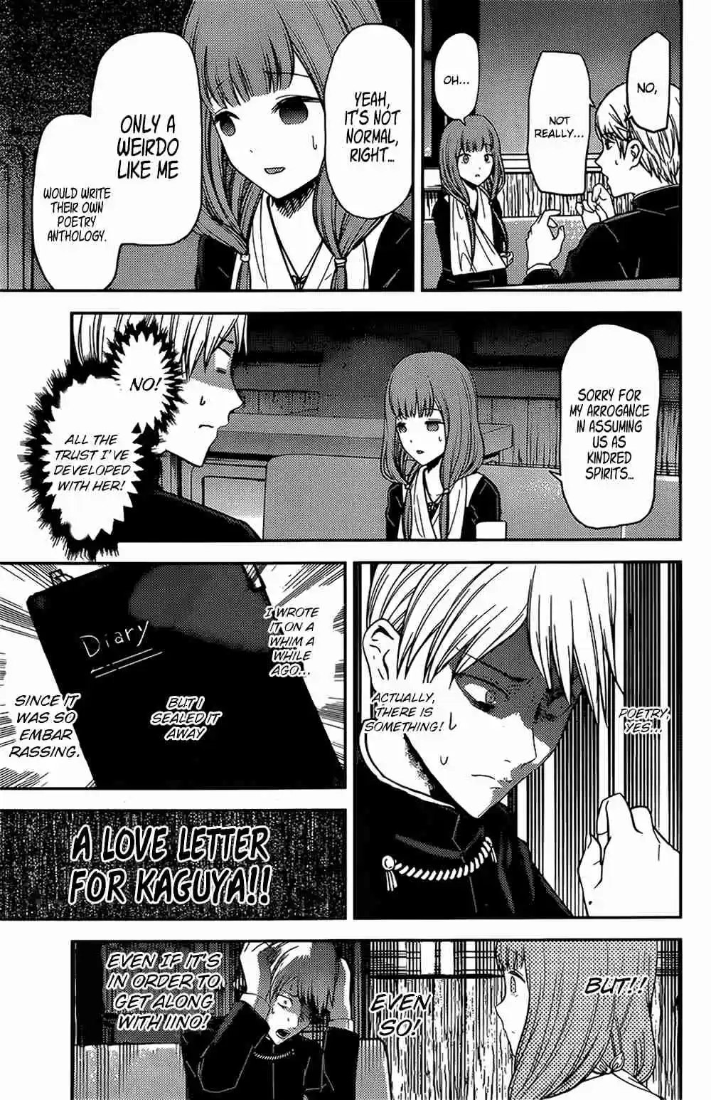 Kaguya sama wa Kokurasetai: Tensai tachi no Renai Zunousen Ch. 165 Senpai and Kouhai Part 1