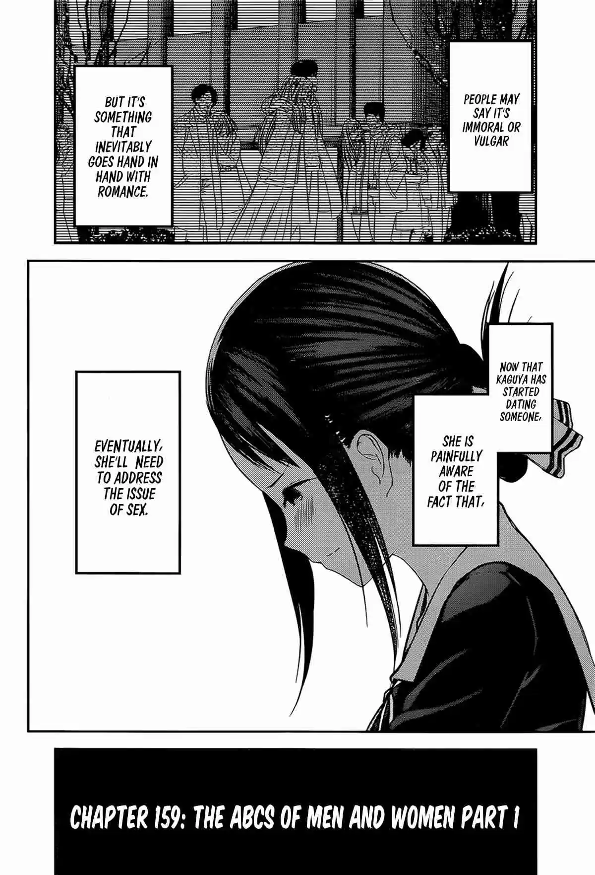 Kaguya sama wa Kokurasetai: Tensai tachi no Renai Zunousen Ch. 169 The ABCs of Men and Women