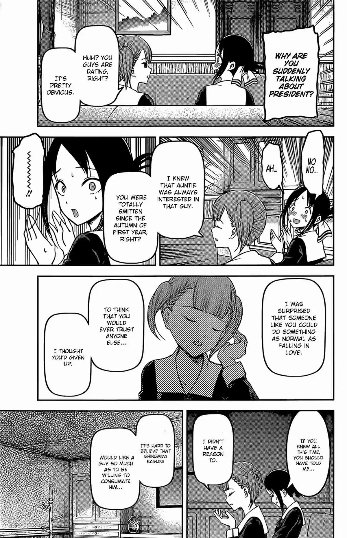 Kaguya sama wa Kokurasetai: Tensai tachi no Renai Zunousen Ch. 169 The ABCs of Men and Women