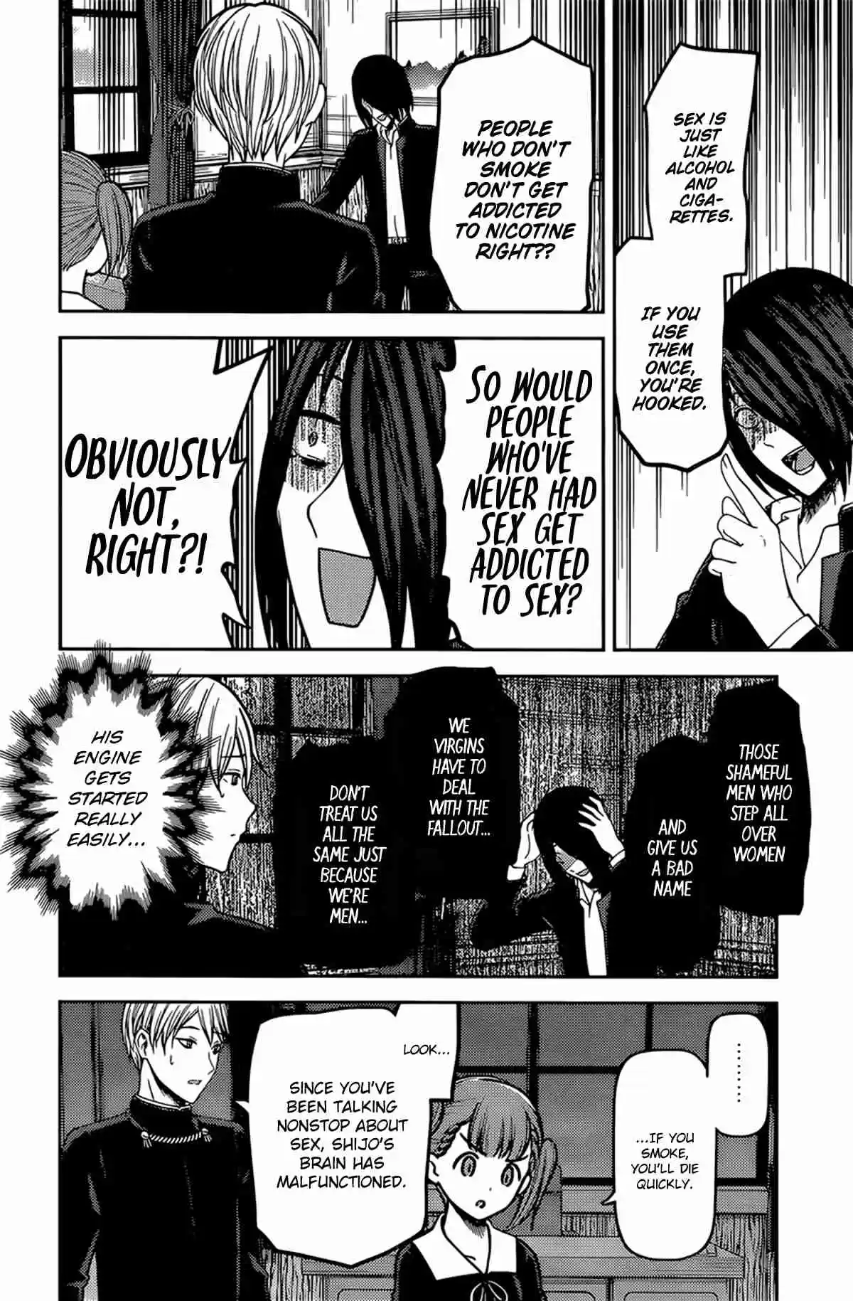 Kaguya sama wa Kokurasetai: Tensai tachi no Renai Zunousen Ch. 169 The ABCs of Men and Women