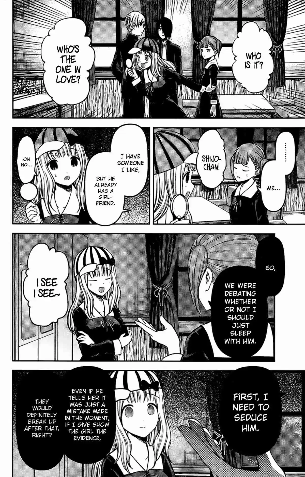 Kaguya sama wa Kokurasetai: Tensai tachi no Renai Zunousen Ch. 169 The ABCs of Men and Women
