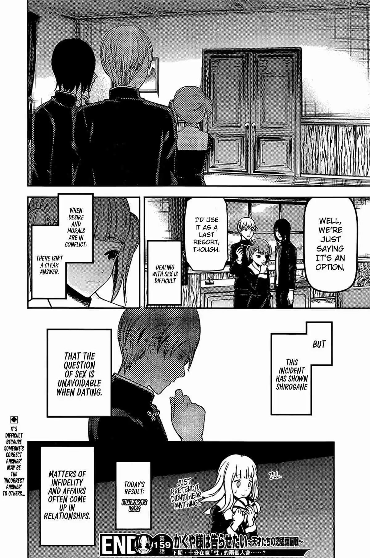 Kaguya sama wa Kokurasetai: Tensai tachi no Renai Zunousen Ch. 169 The ABCs of Men and Women