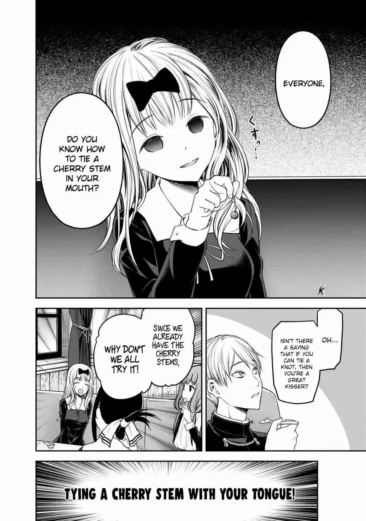 Kaguya sama wa Kokurasetai: Tensai tachi no Renai Zunousen Ch. 173 Fujiwara Chika Wants to Tie