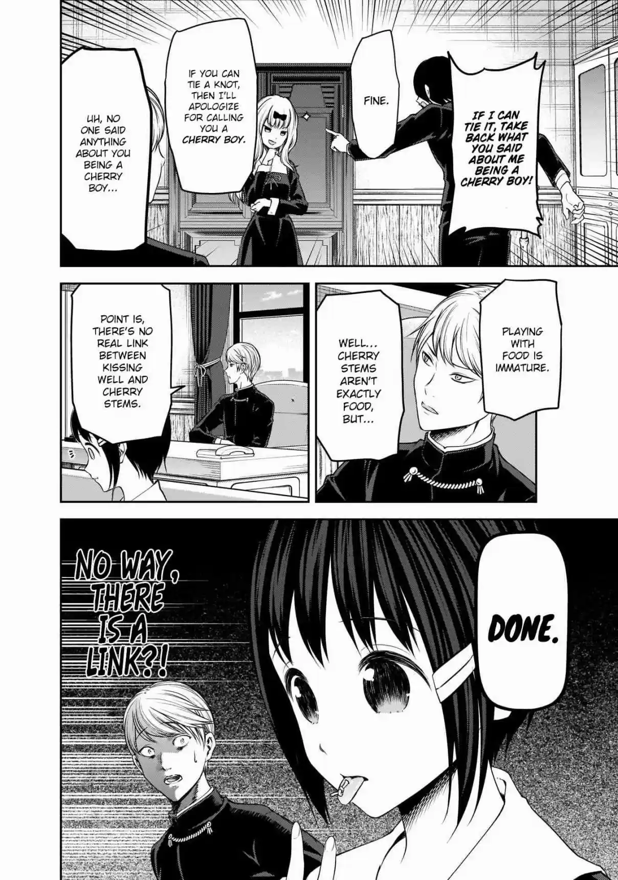 Kaguya sama wa Kokurasetai: Tensai tachi no Renai Zunousen Ch. 173 Fujiwara Chika Wants to Tie