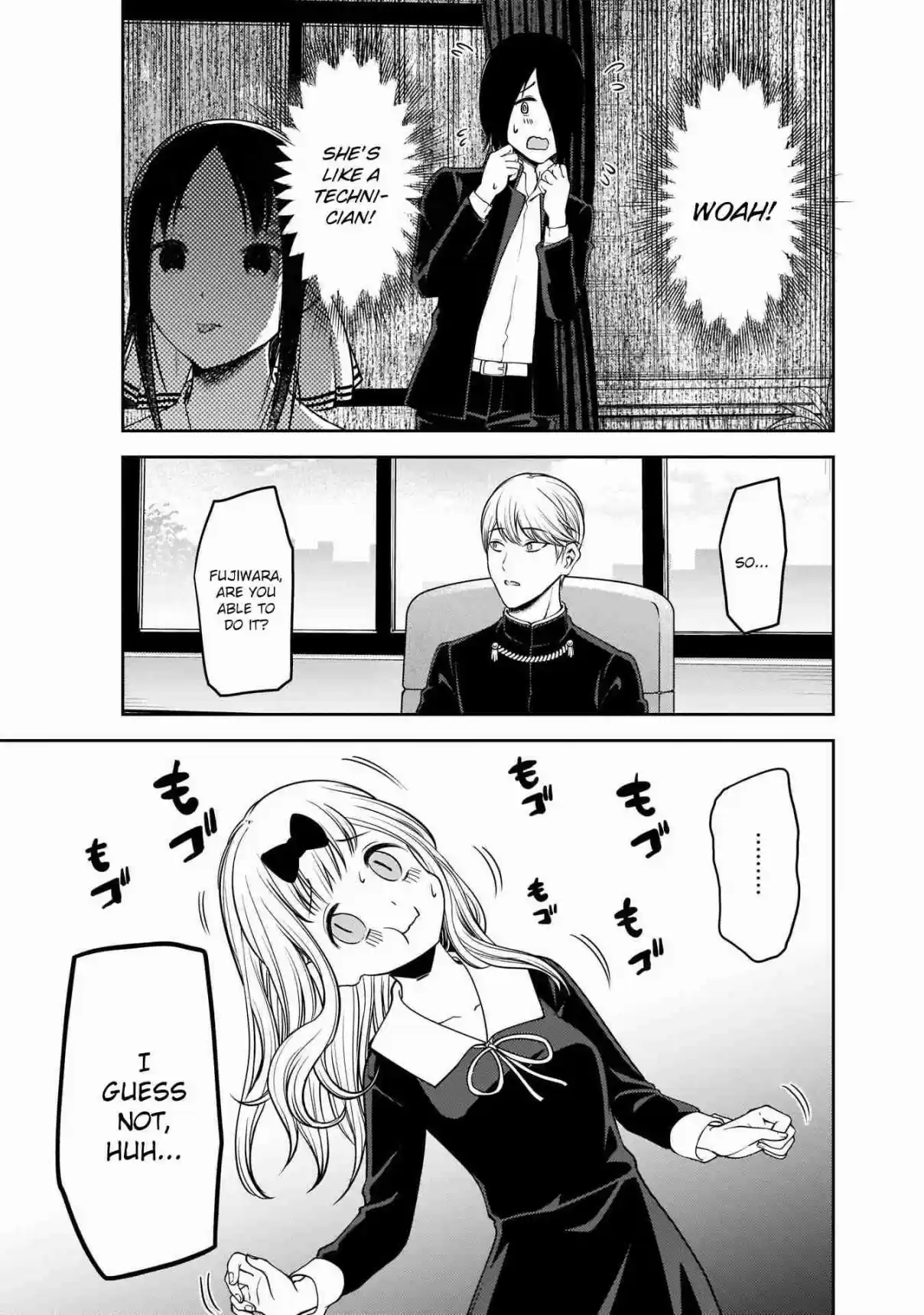 Kaguya sama wa Kokurasetai: Tensai tachi no Renai Zunousen Ch. 173 Fujiwara Chika Wants to Tie