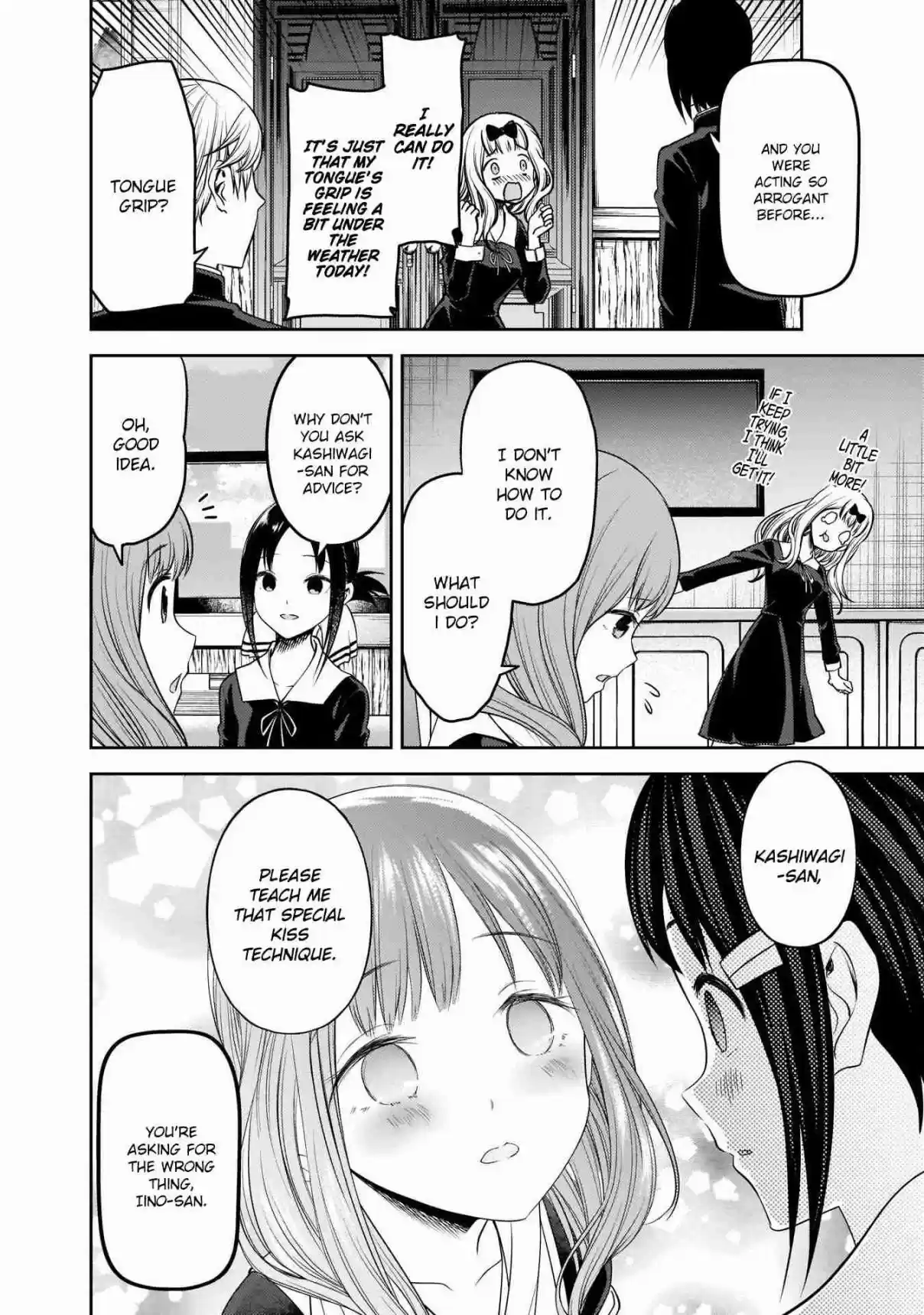 Kaguya sama wa Kokurasetai: Tensai tachi no Renai Zunousen Ch. 173 Fujiwara Chika Wants to Tie
