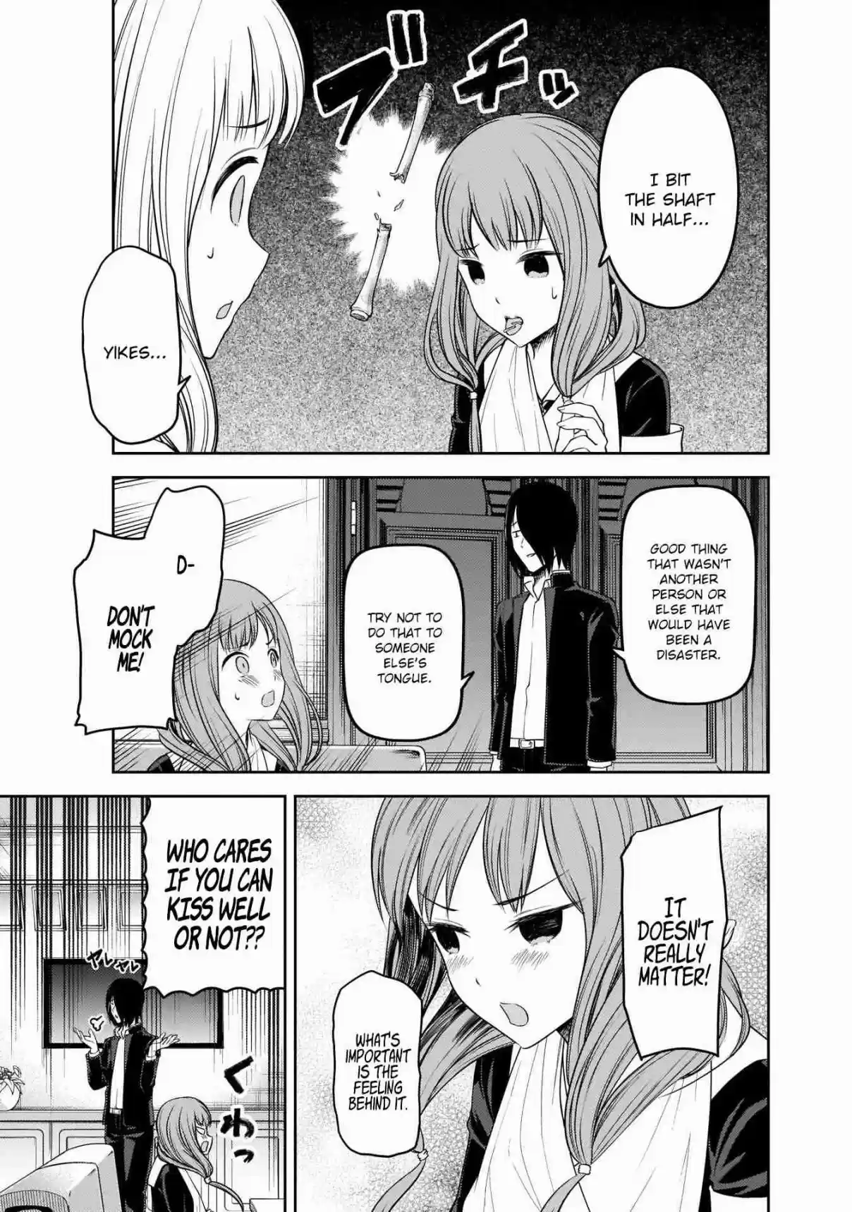 Kaguya sama wa Kokurasetai: Tensai tachi no Renai Zunousen Ch. 173 Fujiwara Chika Wants to Tie