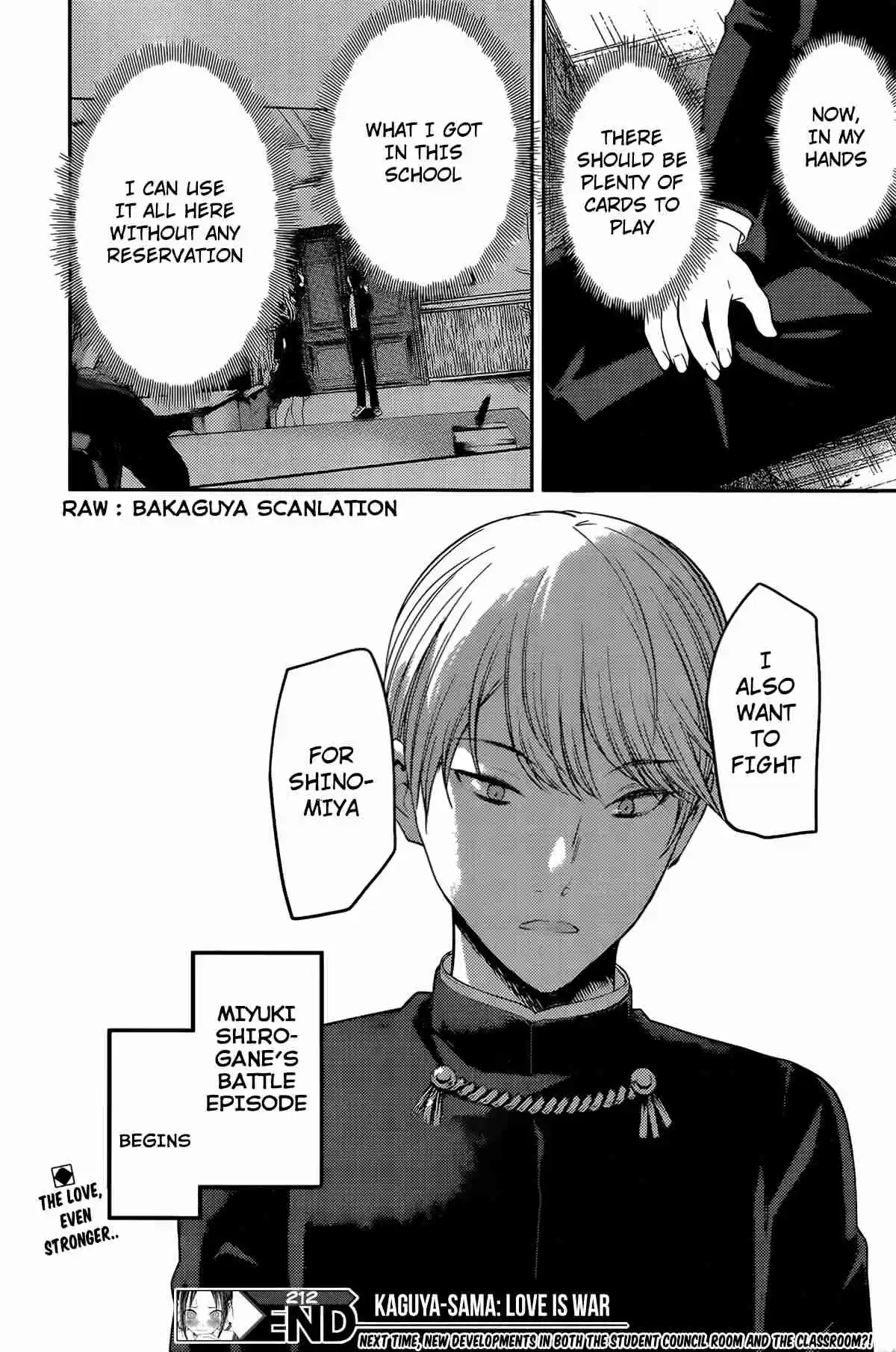 Kaguya sama wa Kokurasetai: Tensai tachi no Renai Zunousen Ch. 212 Mikado Shijo wants to fit in