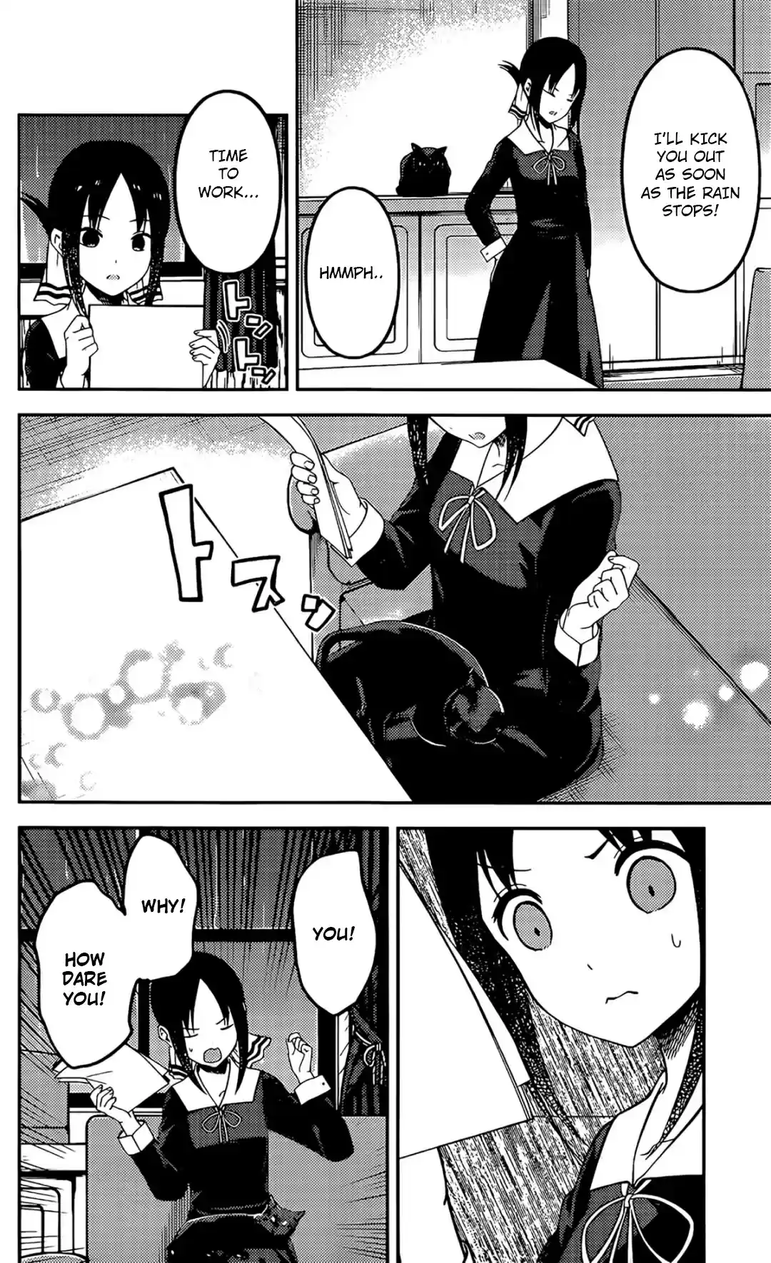 Kaguya sama wa Kokurasetai: Tensai tachi no Renai Zunousen Ch. 214 Kaguya sama Hates Cats