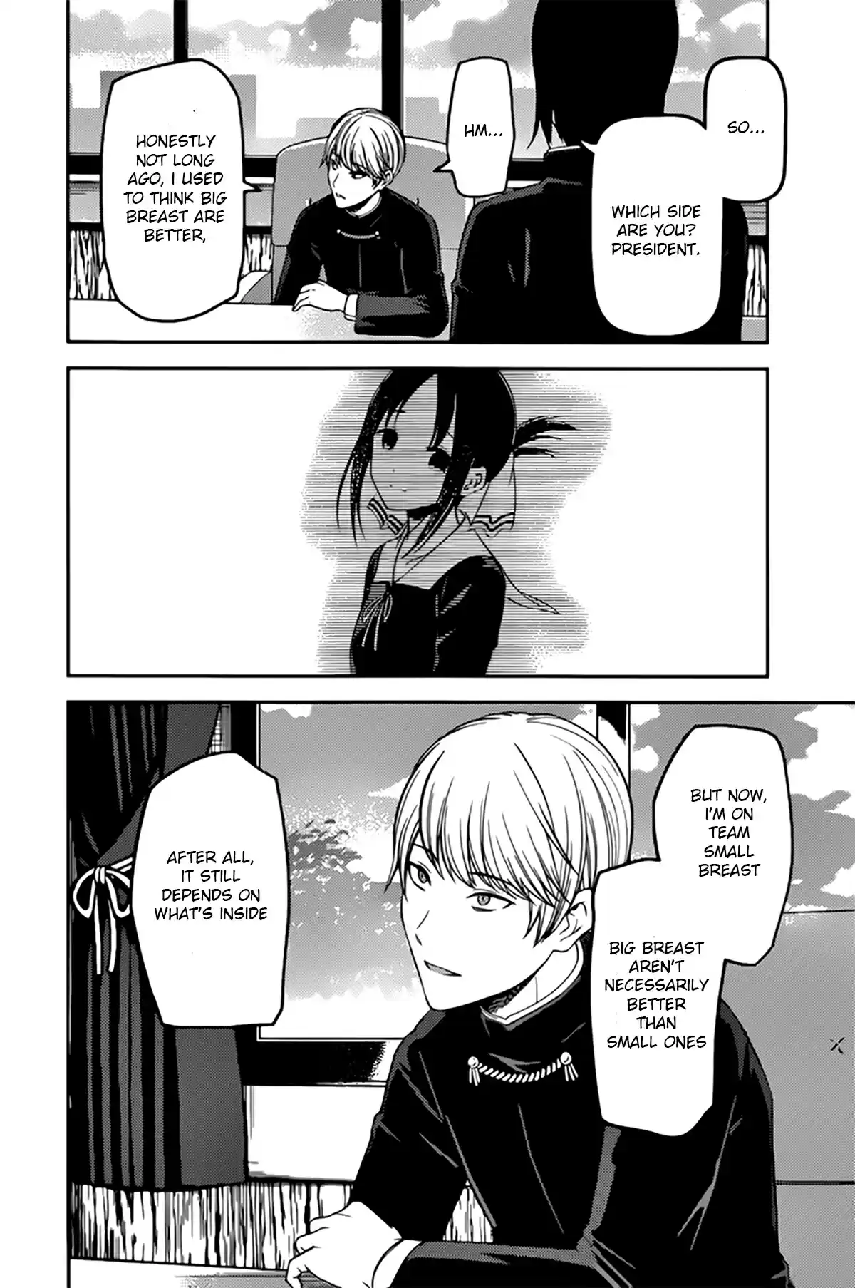 Kaguya sama wa Kokurasetai: Tensai tachi no Renai Zunousen Ch. 215 The ABC of Men and Women part 2