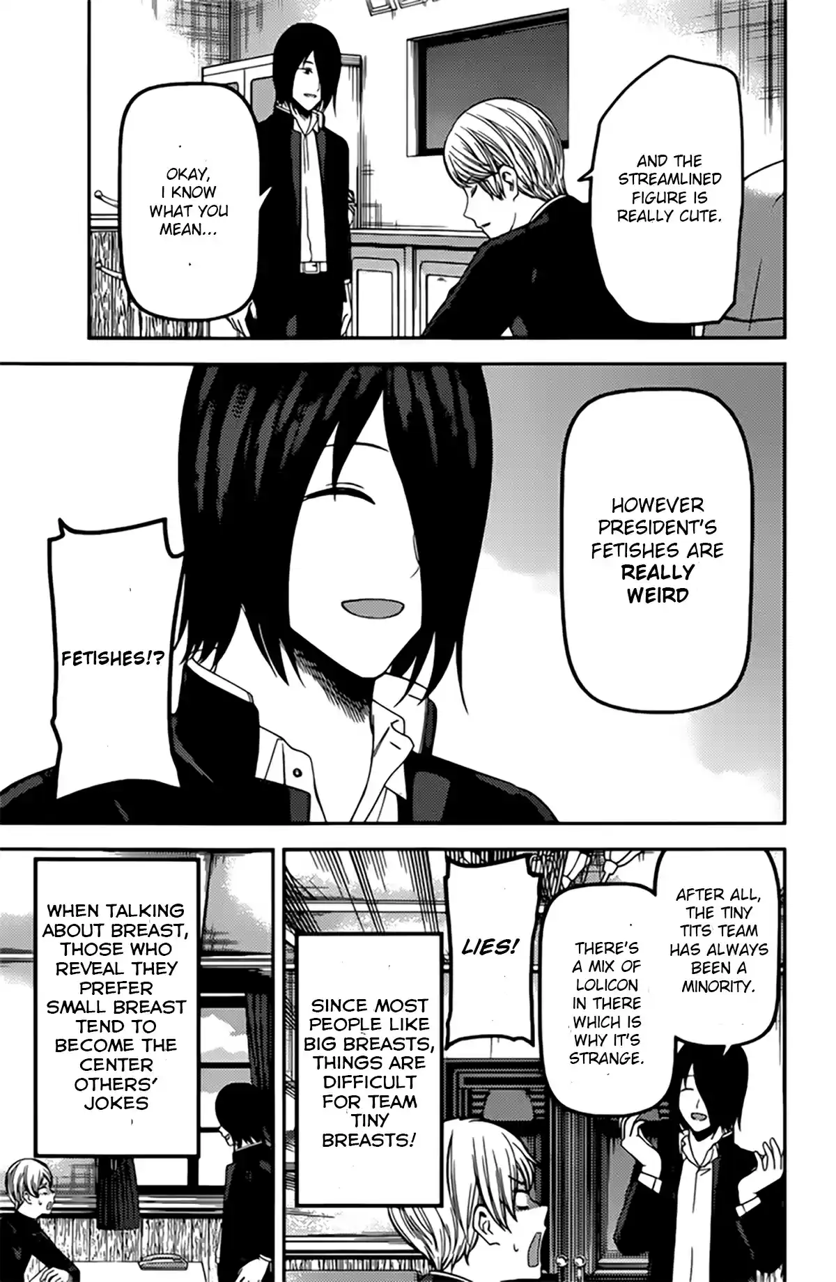 Kaguya sama wa Kokurasetai: Tensai tachi no Renai Zunousen Ch. 215 The ABC of Men and Women part 2