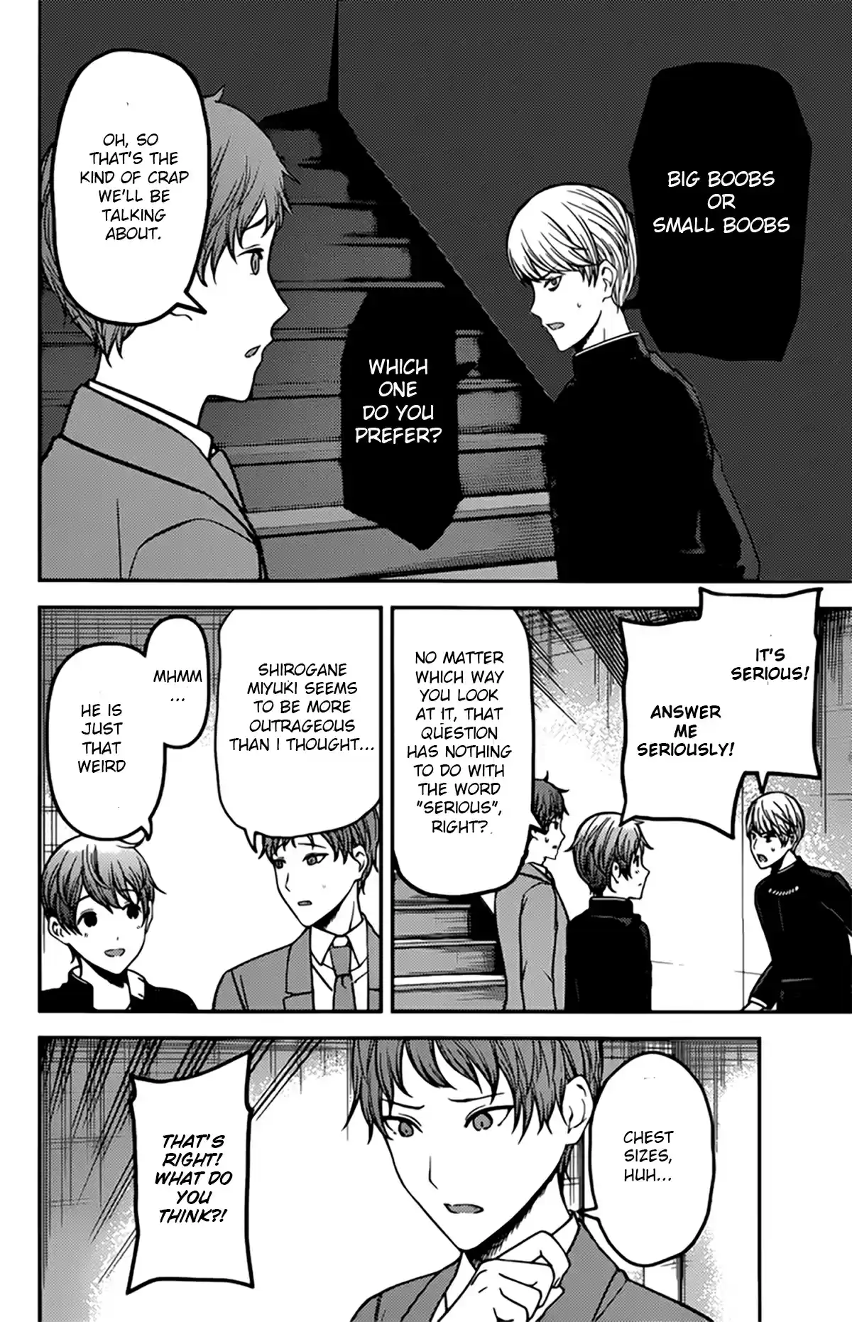 Kaguya sama wa Kokurasetai: Tensai tachi no Renai Zunousen Ch. 215 The ABC of Men and Women part 2