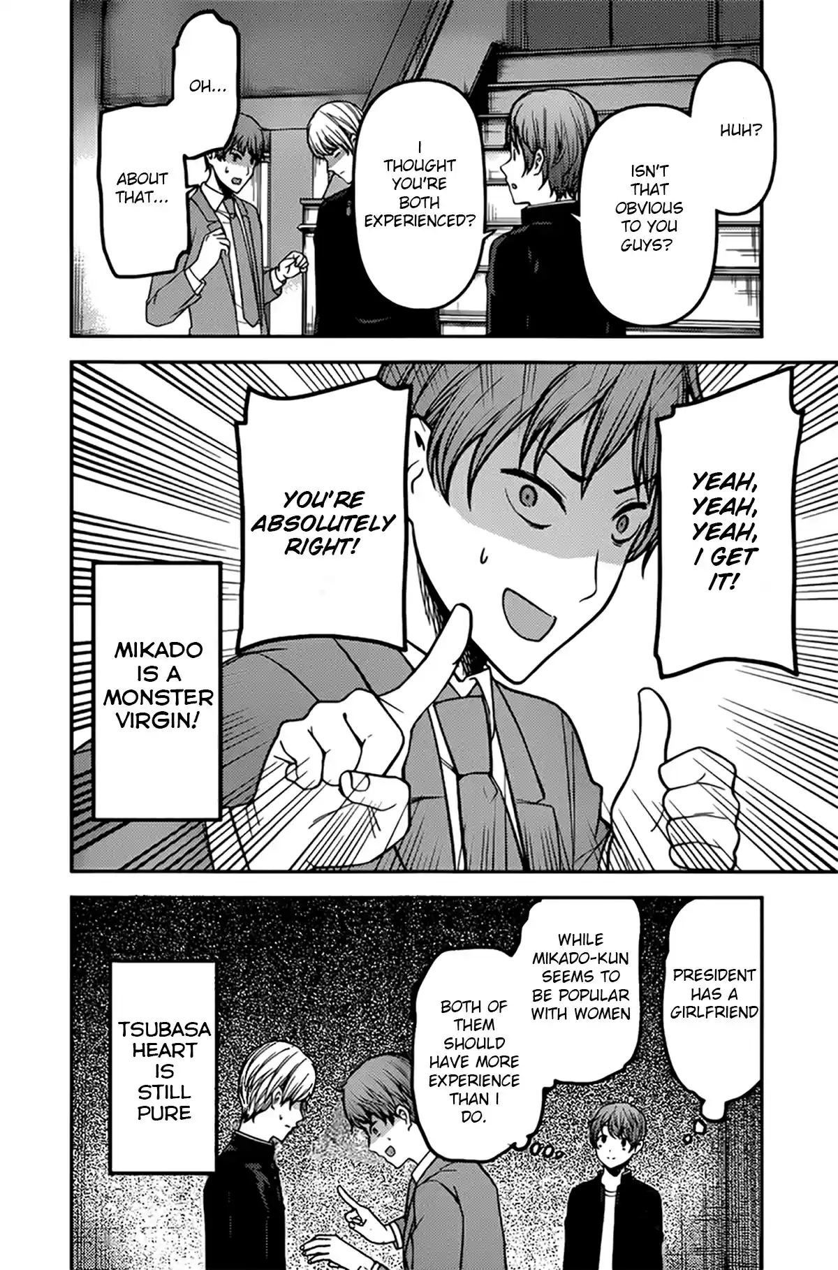 Kaguya sama wa Kokurasetai: Tensai tachi no Renai Zunousen Ch. 215 The ABC of Men and Women part 2