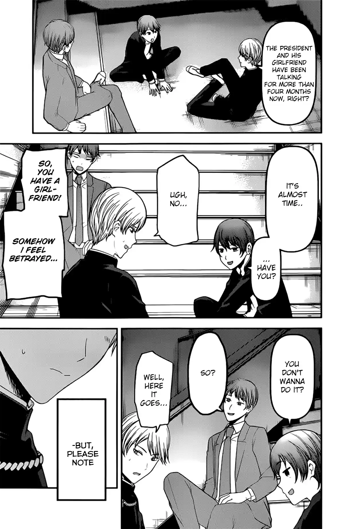 Kaguya sama wa Kokurasetai: Tensai tachi no Renai Zunousen Ch. 215 The ABC of Men and Women part 2