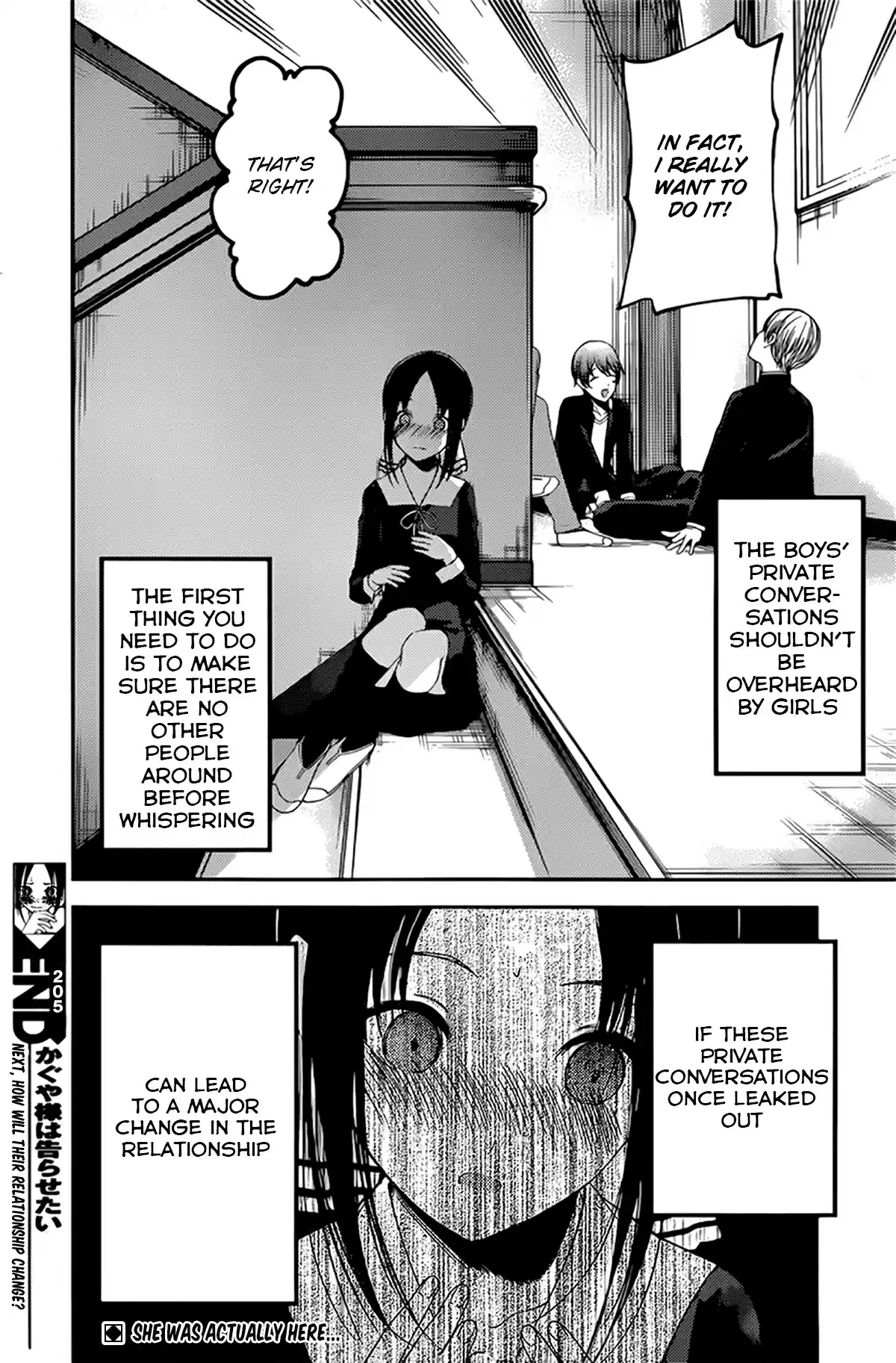 Kaguya sama wa Kokurasetai: Tensai tachi no Renai Zunousen Ch. 215 The ABC of Men and Women part 2