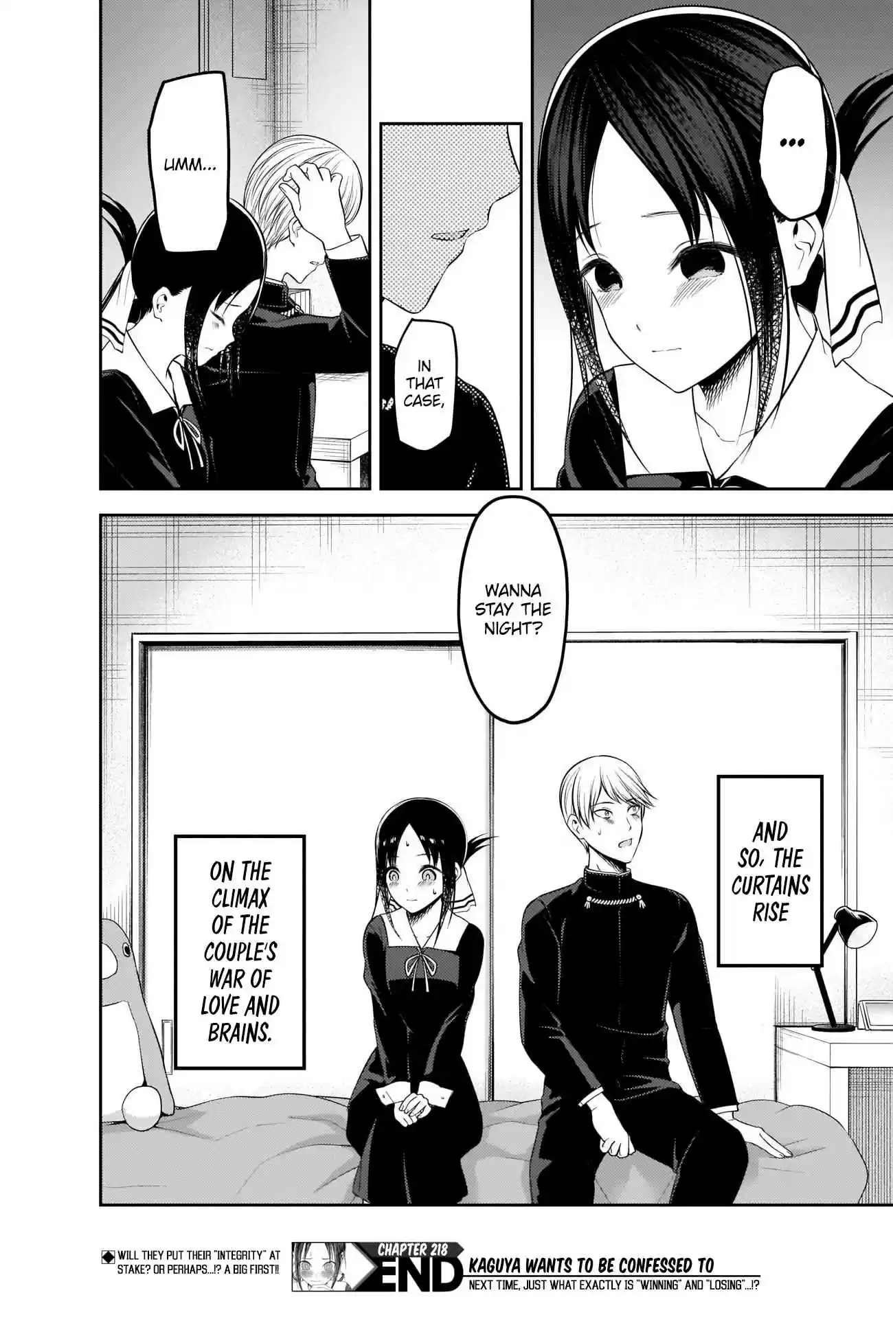 Kaguya sama wa Kokurasetai: Tensai tachi no Renai Zunousen Ch. 218 The ABCs of Men and Women, Part 4