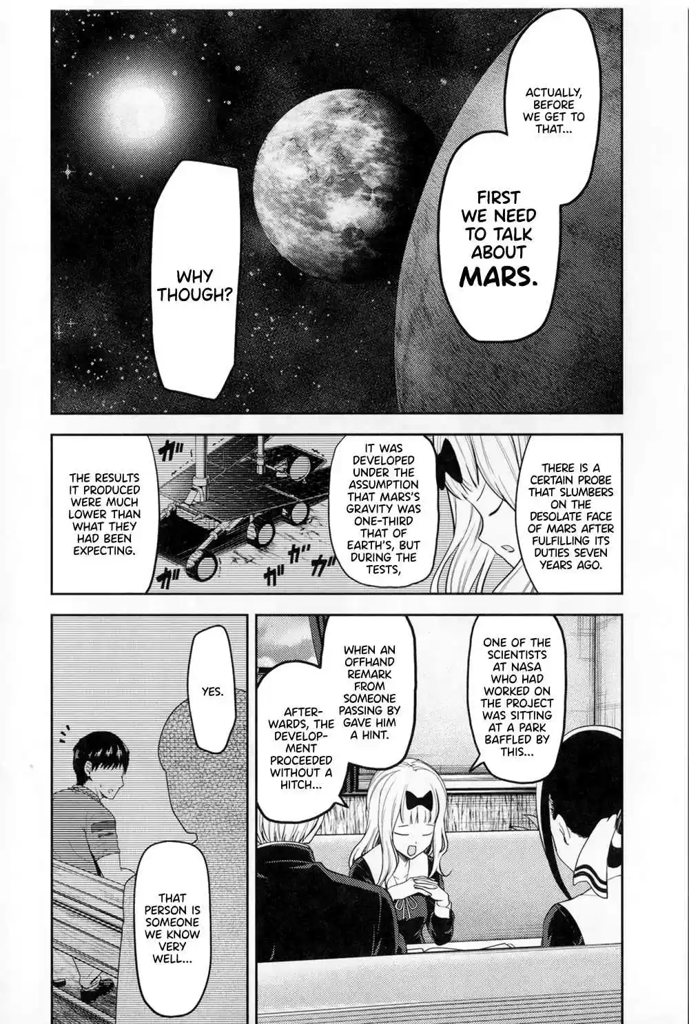 Kaguya sama wa Kokurasetai: Tensai tachi no Renai Zunousen Ch. 46.5 Anime Blu ray Extra Chapter