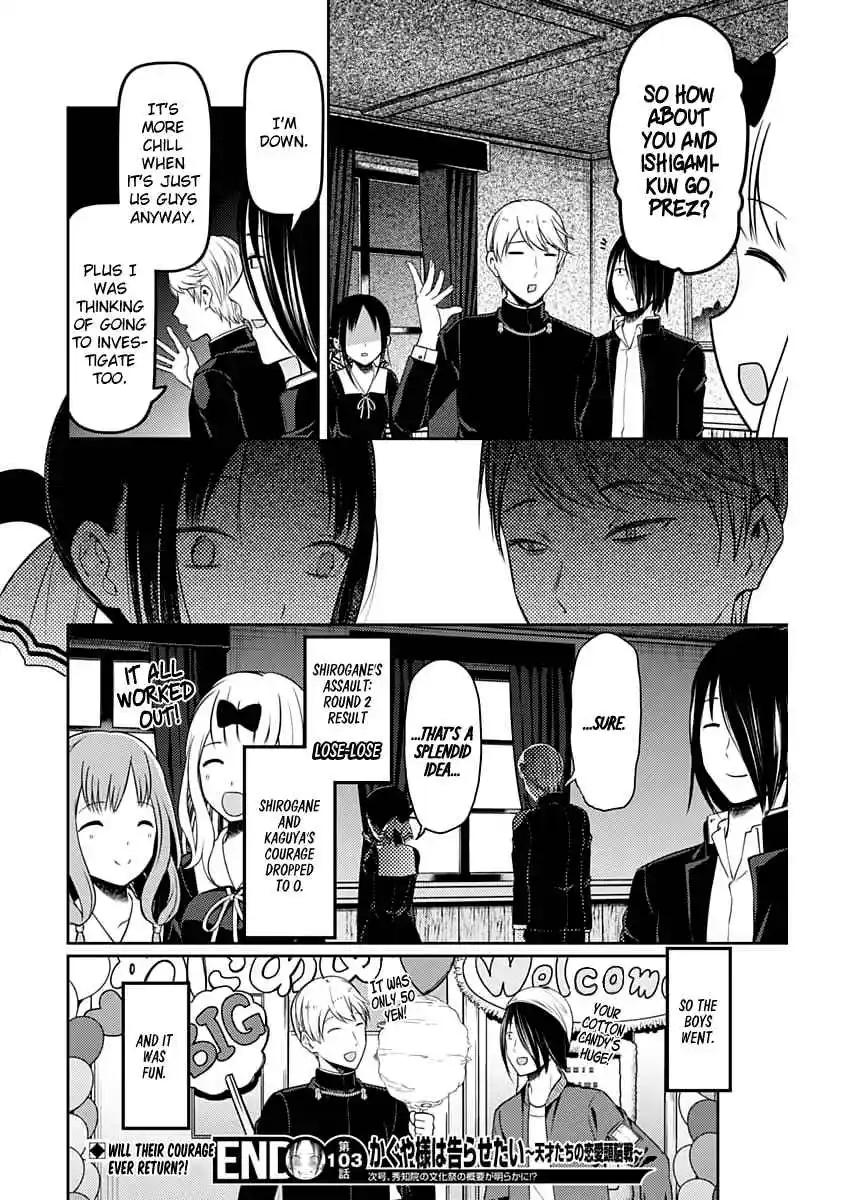 Kaguya-sama wa Kokurasetai – Tensai-tachi no Renai Zunousen Chapter 113