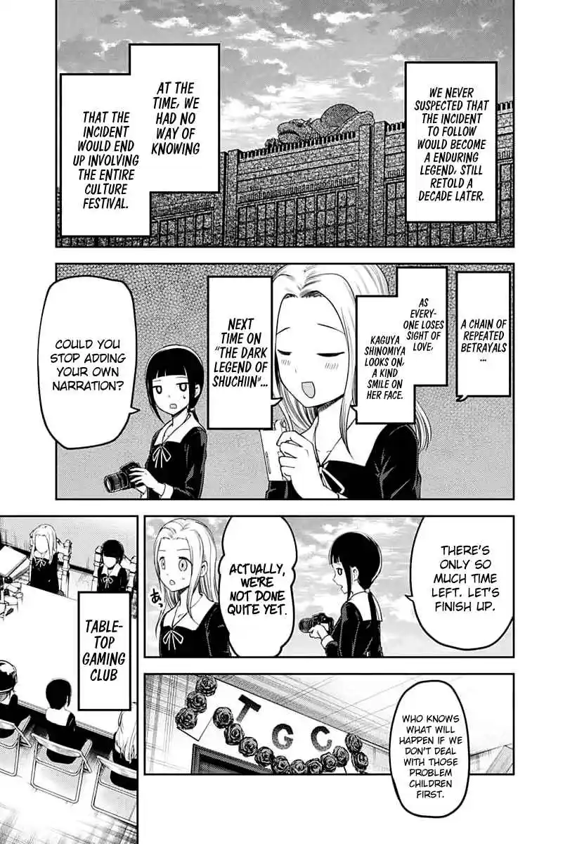 Kaguya-sama wa Kokurasetai – Tensai-tachi no Renai Zunousen Chapter 116