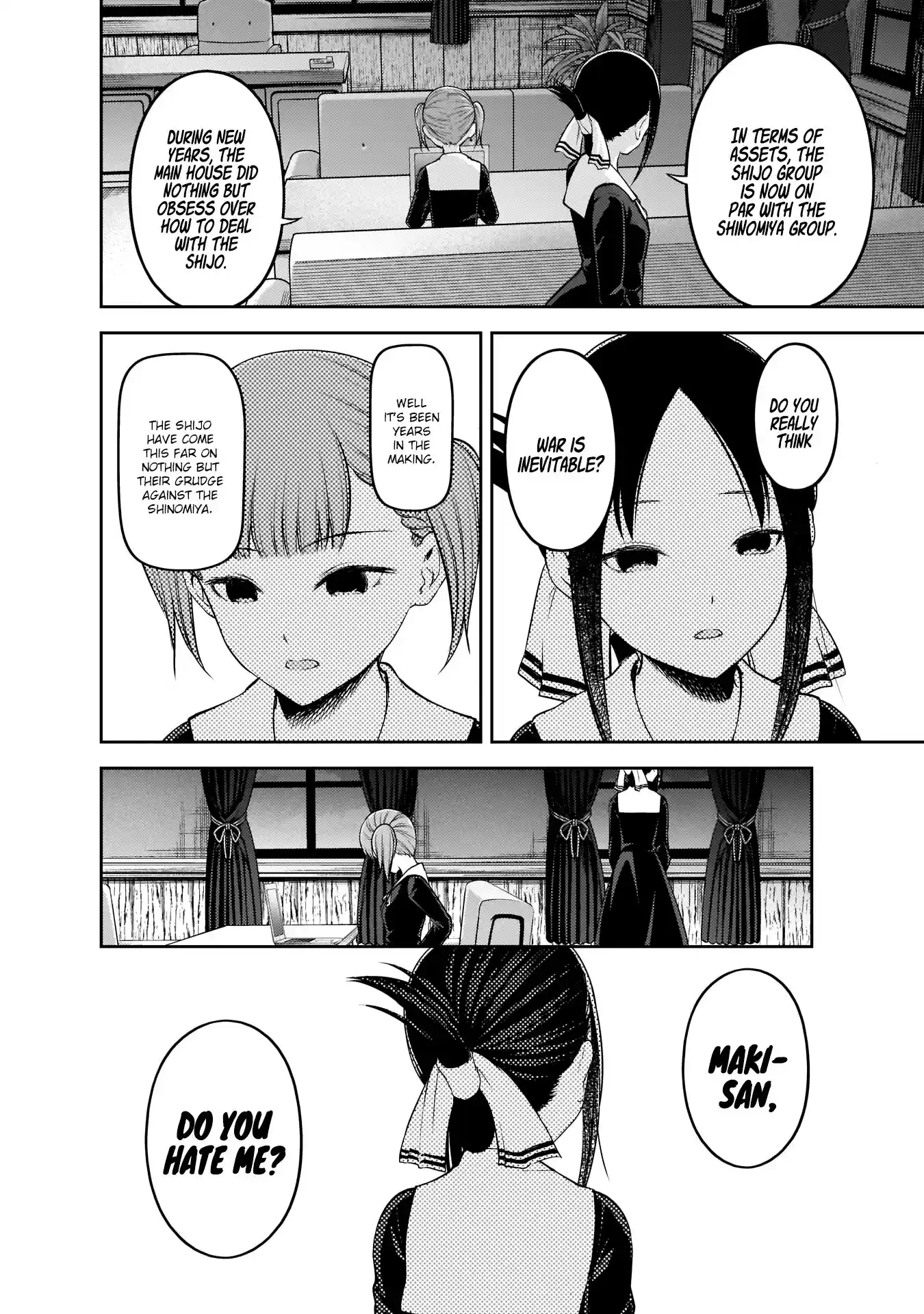 Kaguya-sama wa Kokurasetai – Tensai-tachi no Renai Zunousen Chapter 168