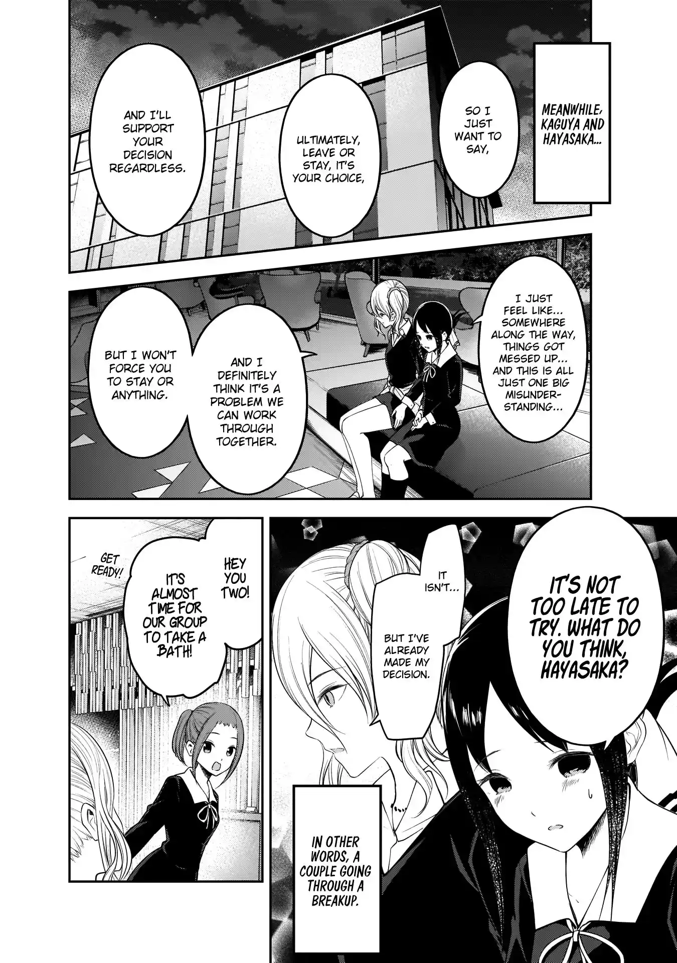 Kaguya-sama wa Kokurasetai – Tensai-tachi no Renai Zunousen Chapter 180