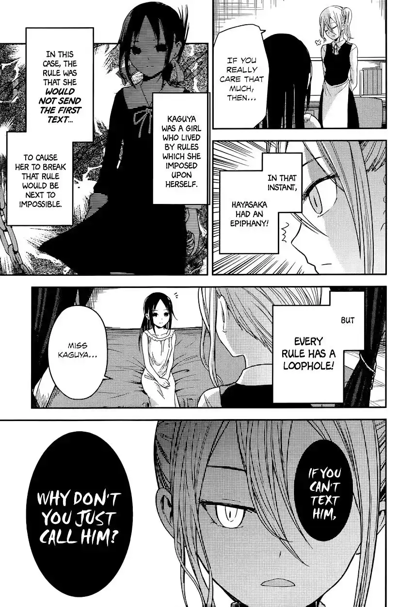 Kaguya-sama wa Kokurasetai – Tensai-tachi no Renai Zunousen Chapter 19