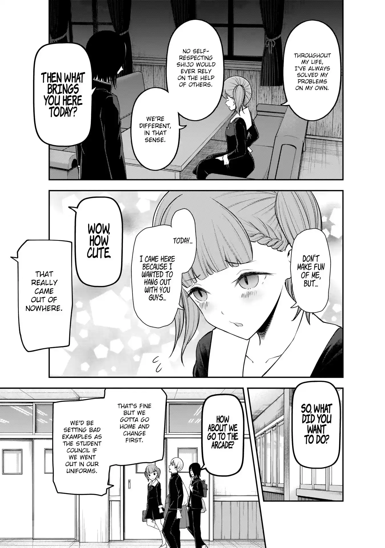 Kaguya-sama wa Kokurasetai – Tensai-tachi no Renai Zunousen Chapter 196