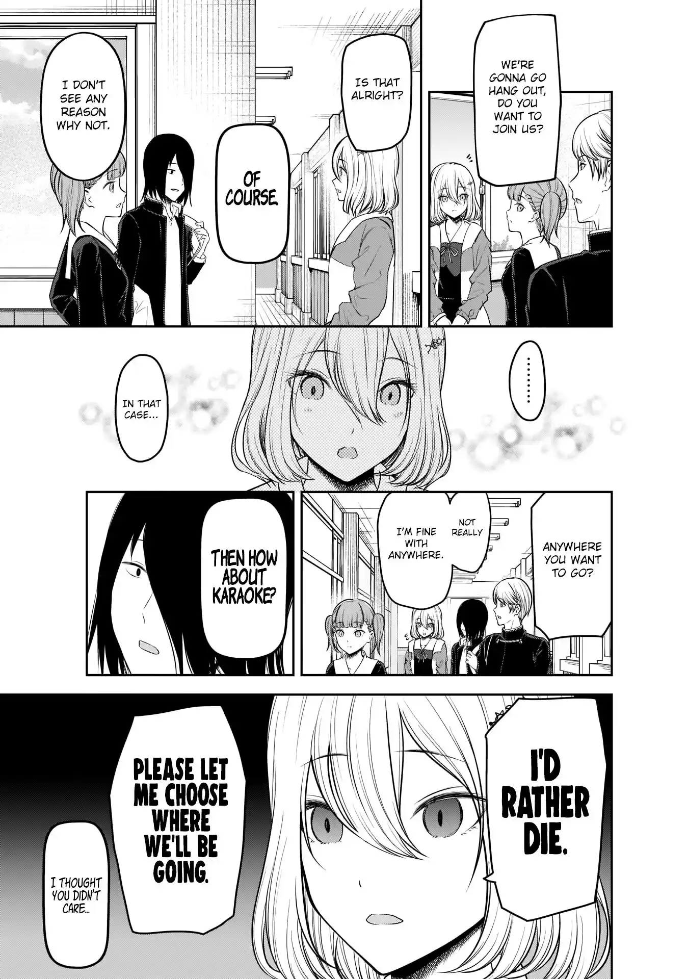 Kaguya-sama wa Kokurasetai – Tensai-tachi no Renai Zunousen Chapter 196