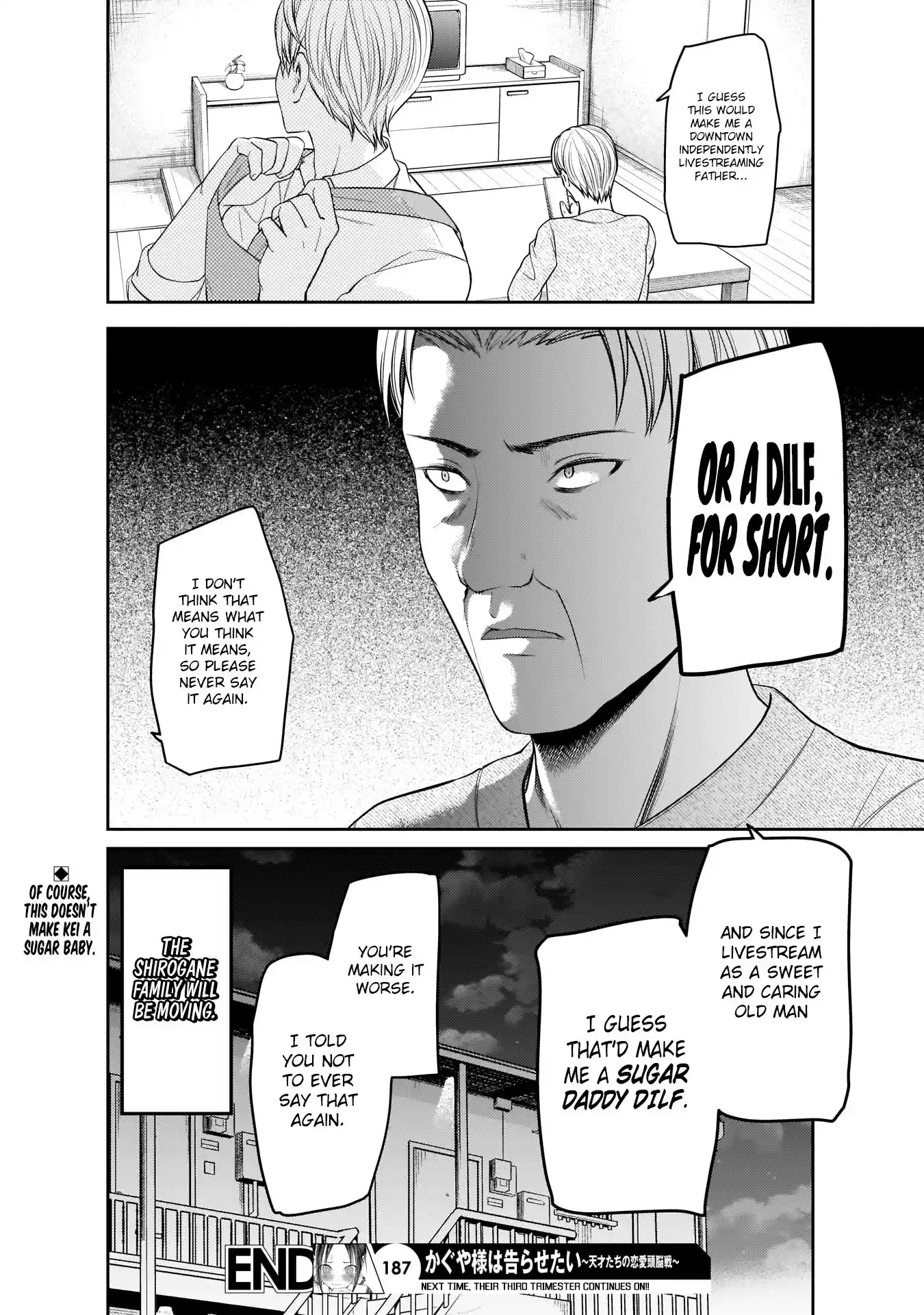 Kaguya-sama wa Kokurasetai – Tensai-tachi no Renai Zunousen Chapter 197