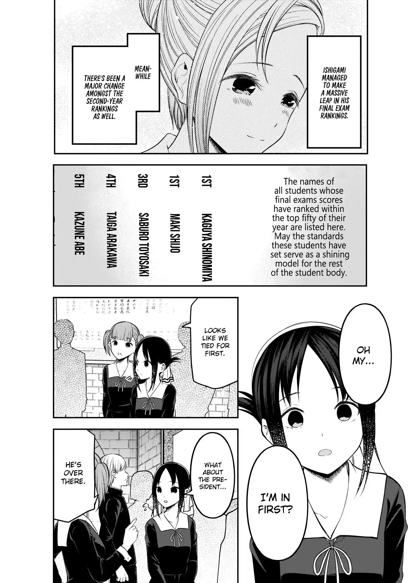 Kaguya-sama wa Kokurasetai – Tensai-tachi no Renai Zunousen Chapter 199