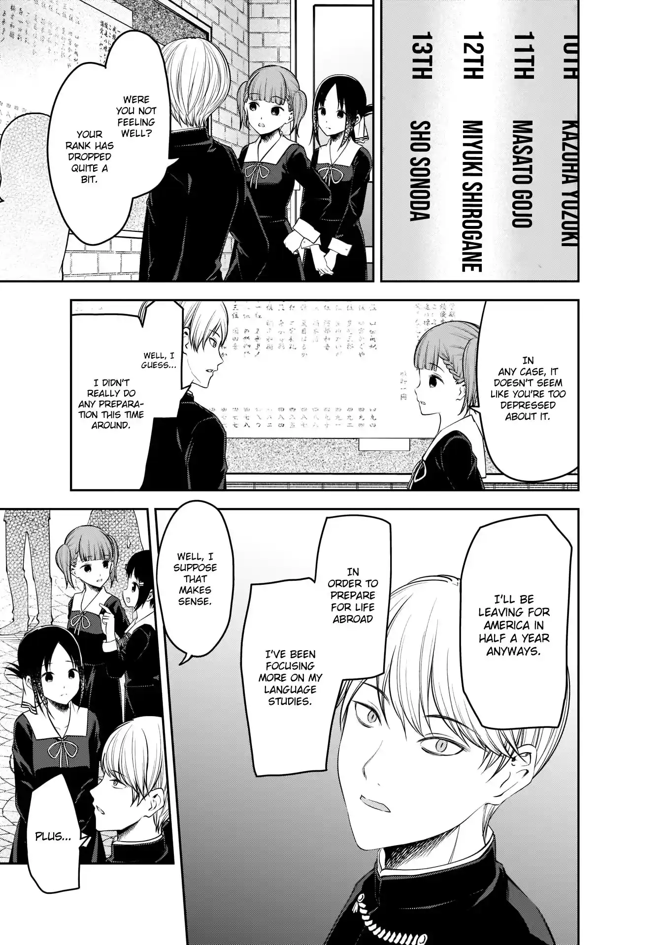 Kaguya-sama wa Kokurasetai – Tensai-tachi no Renai Zunousen Chapter 199