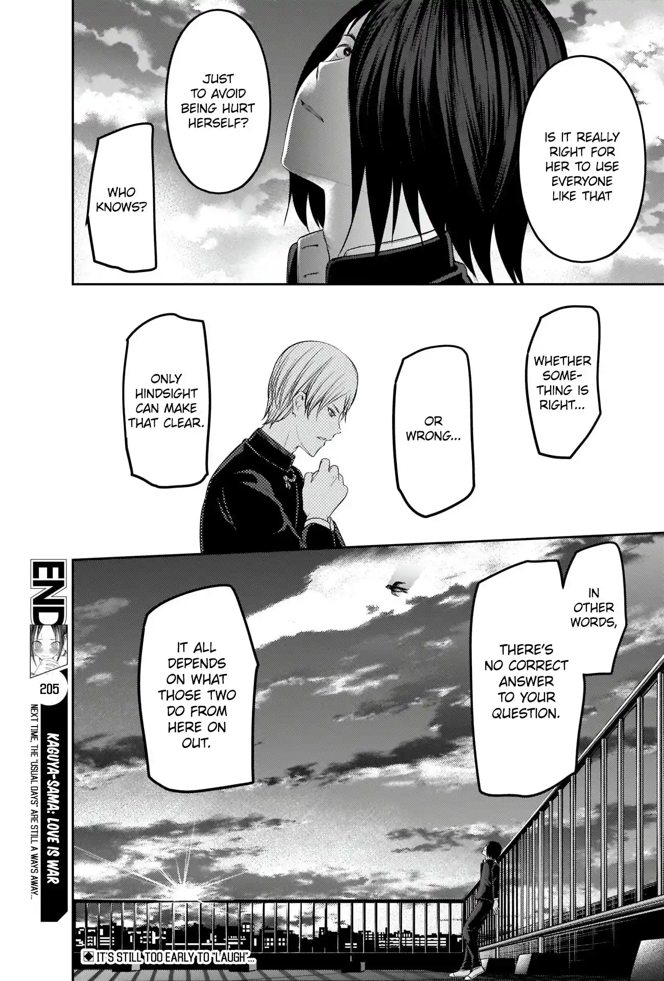 Kaguya-sama wa Kokurasetai – Tensai-tachi no Renai Zunousen Chapter 205