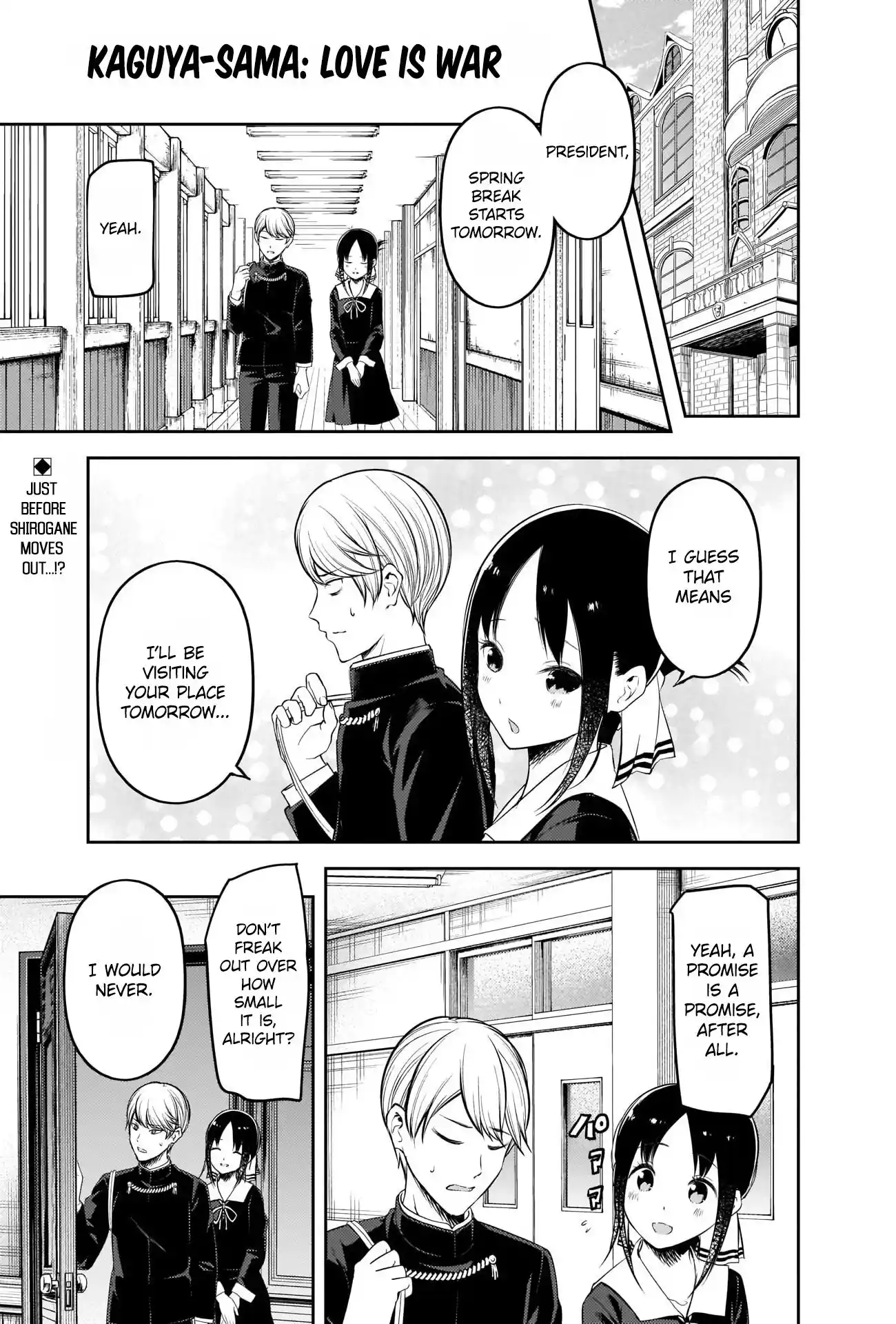 Kaguya-sama wa Kokurasetai – Tensai-tachi no Renai Zunousen Chapter 206