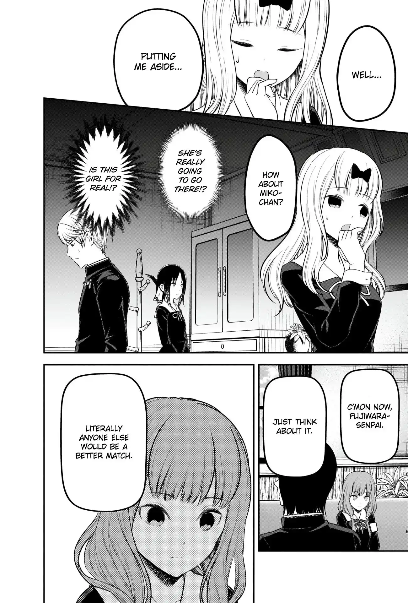 Kaguya-sama wa Kokurasetai – Tensai-tachi no Renai Zunousen Chapter 206