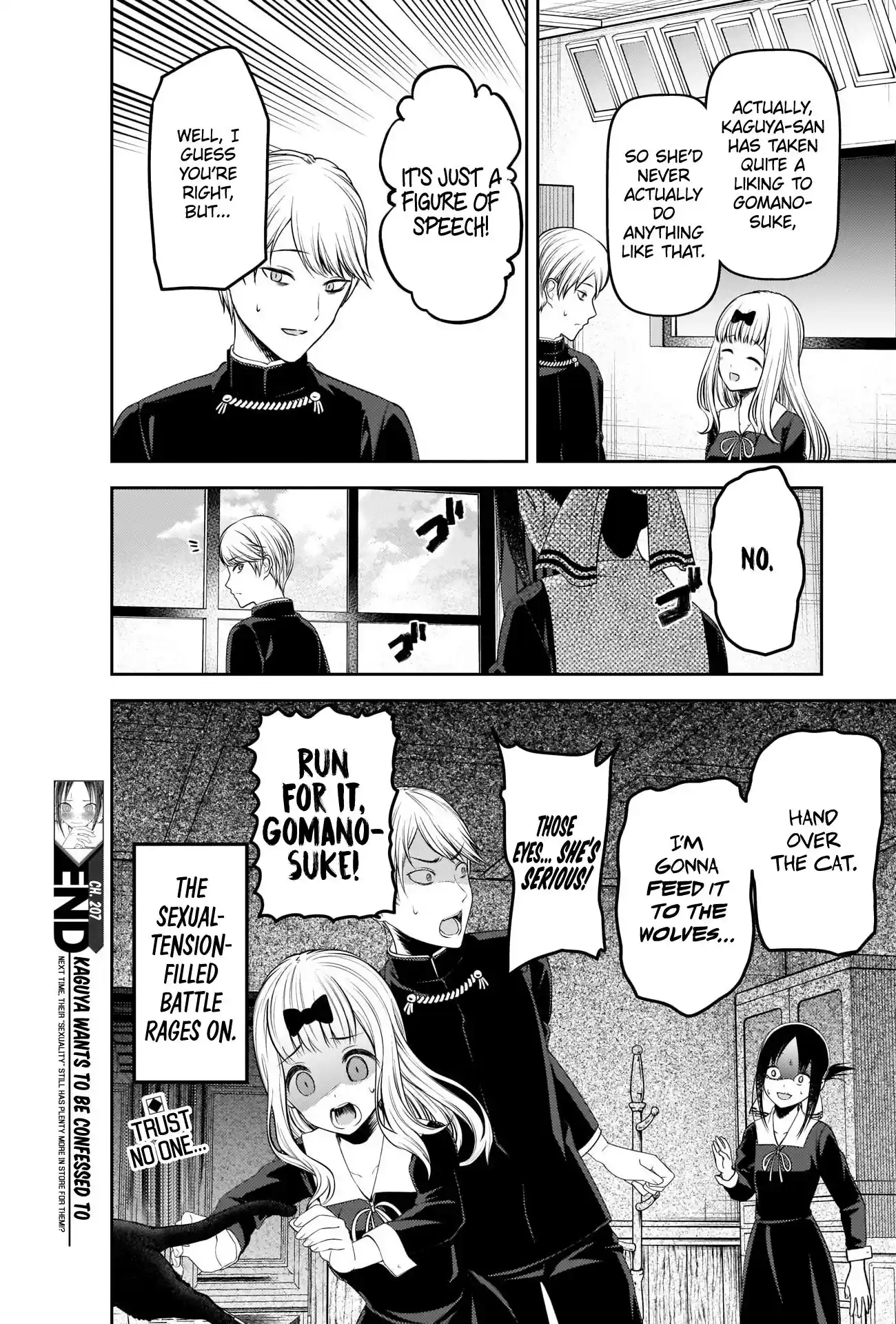 Kaguya-sama wa Kokurasetai – Tensai-tachi no Renai Zunousen Chapter 217