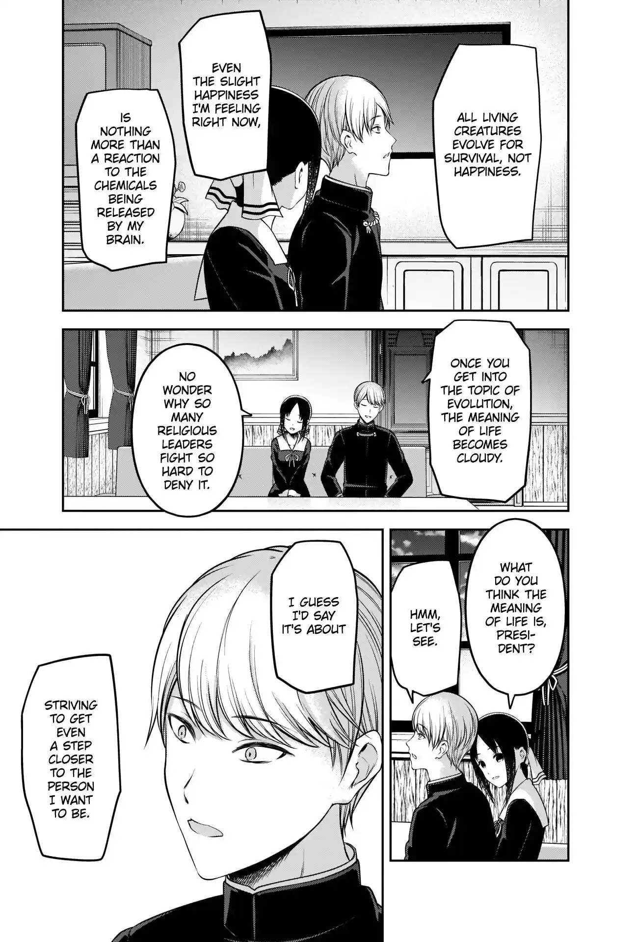 Kaguya-sama wa Kokurasetai – Tensai-tachi no Renai Zunousen Chapter 218