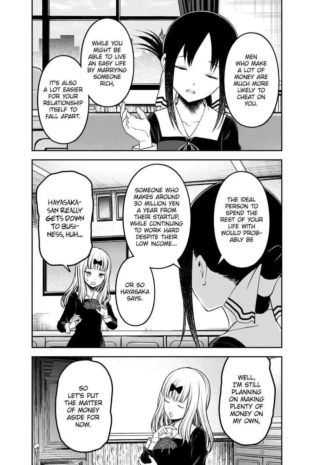 Kaguya-sama wa Kokurasetai – Tensai-tachi no Renai Zunousen Chapter 235