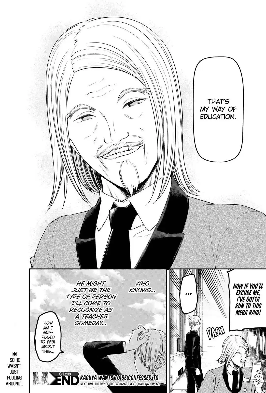 Kaguya-sama wa Kokurasetai – Tensai-tachi no Renai Zunousen Chapter 239