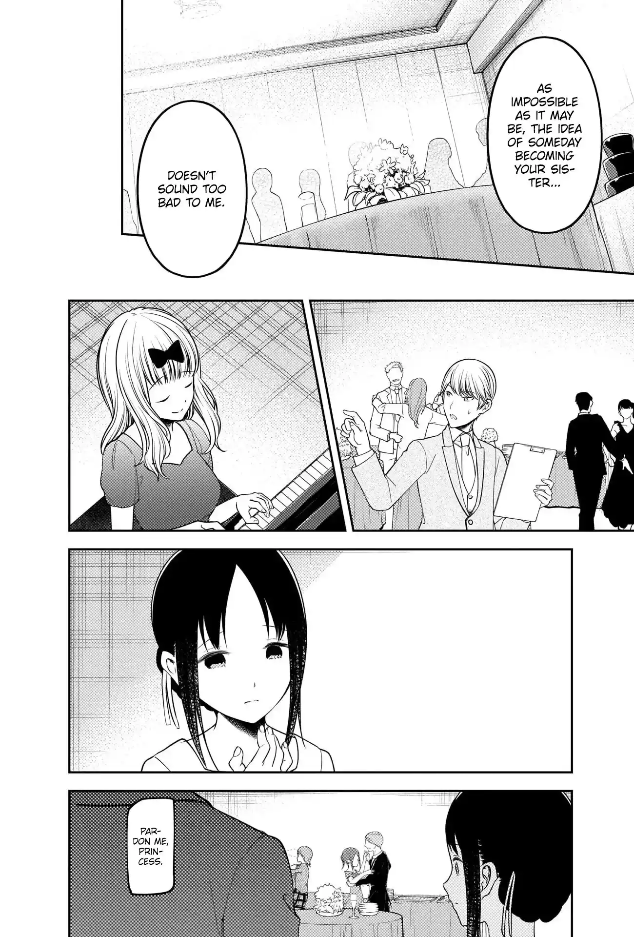 Kaguya-sama wa Kokurasetai – Tensai-tachi no Renai Zunousen Chapter 240