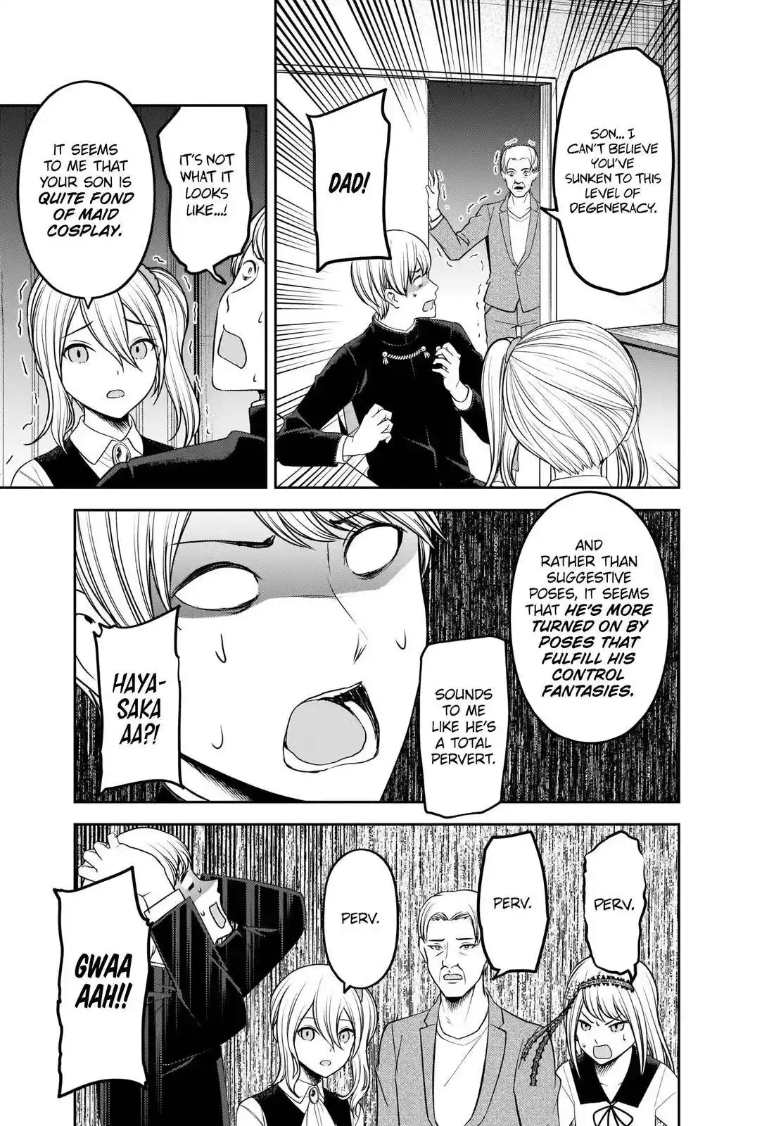 Kaguya-sama wa Kokurasetai – Tensai-tachi no Renai Zunousen Chapter 243