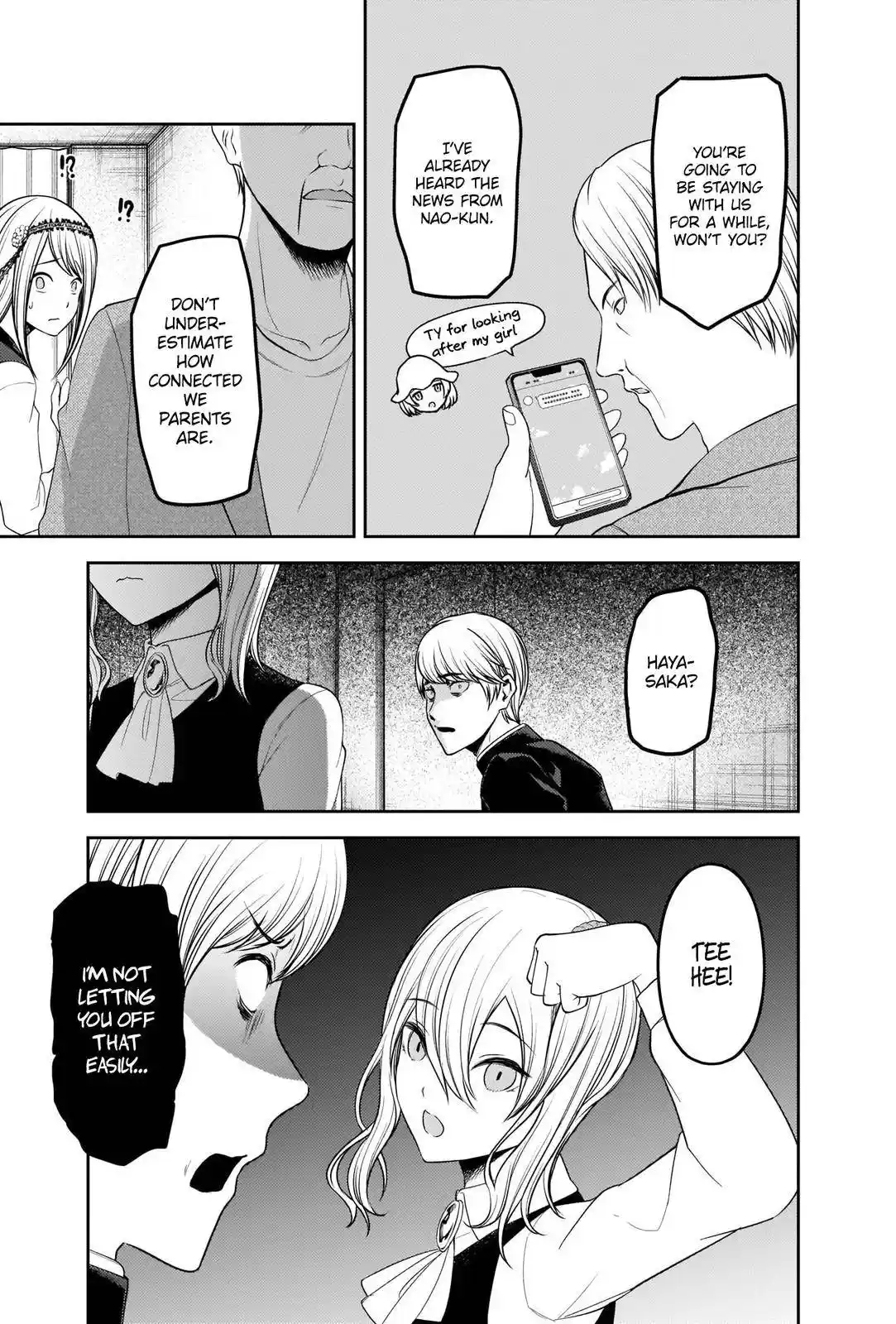 Kaguya-sama wa Kokurasetai – Tensai-tachi no Renai Zunousen Chapter 243