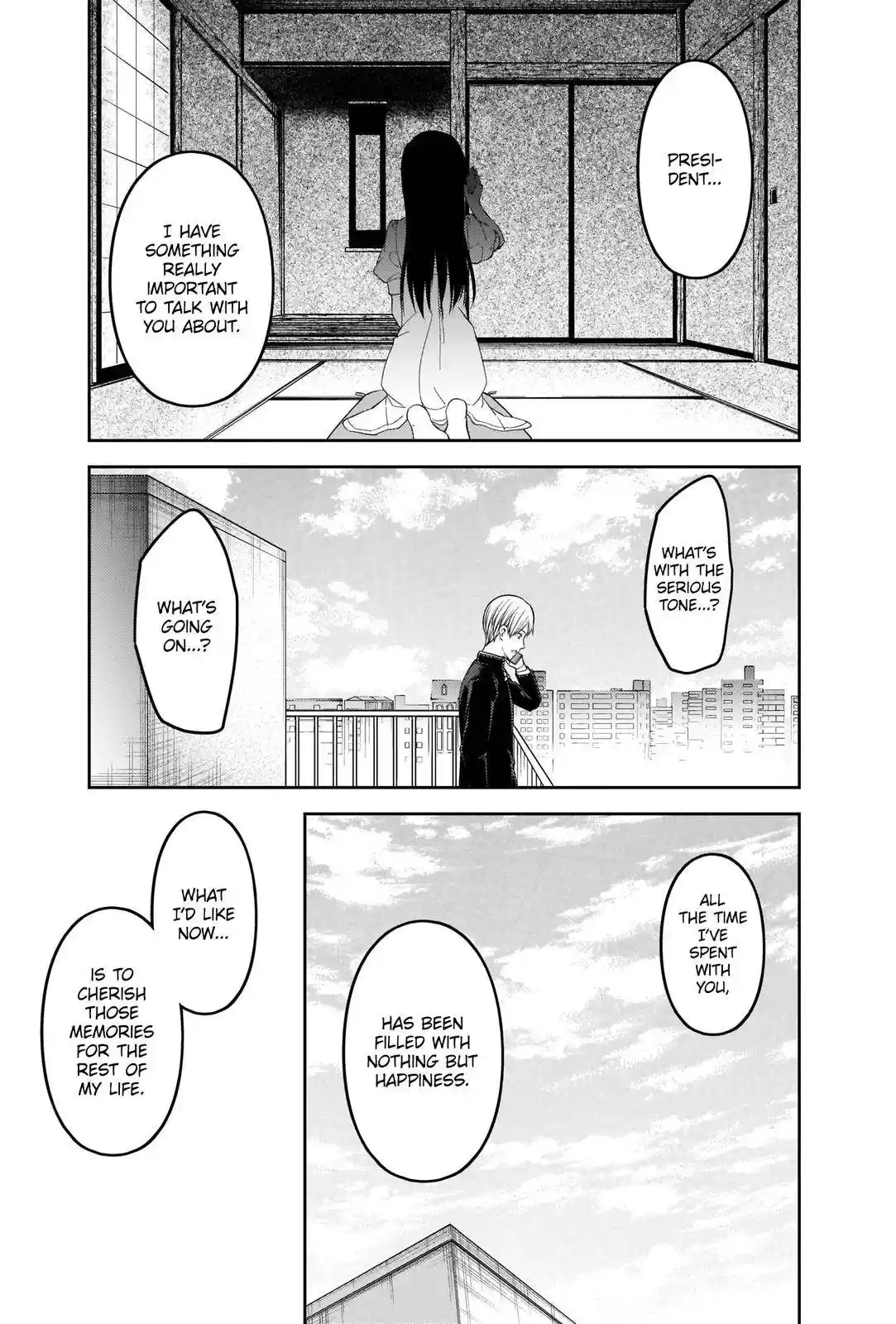 Kaguya-sama wa Kokurasetai – Tensai-tachi no Renai Zunousen Chapter 247