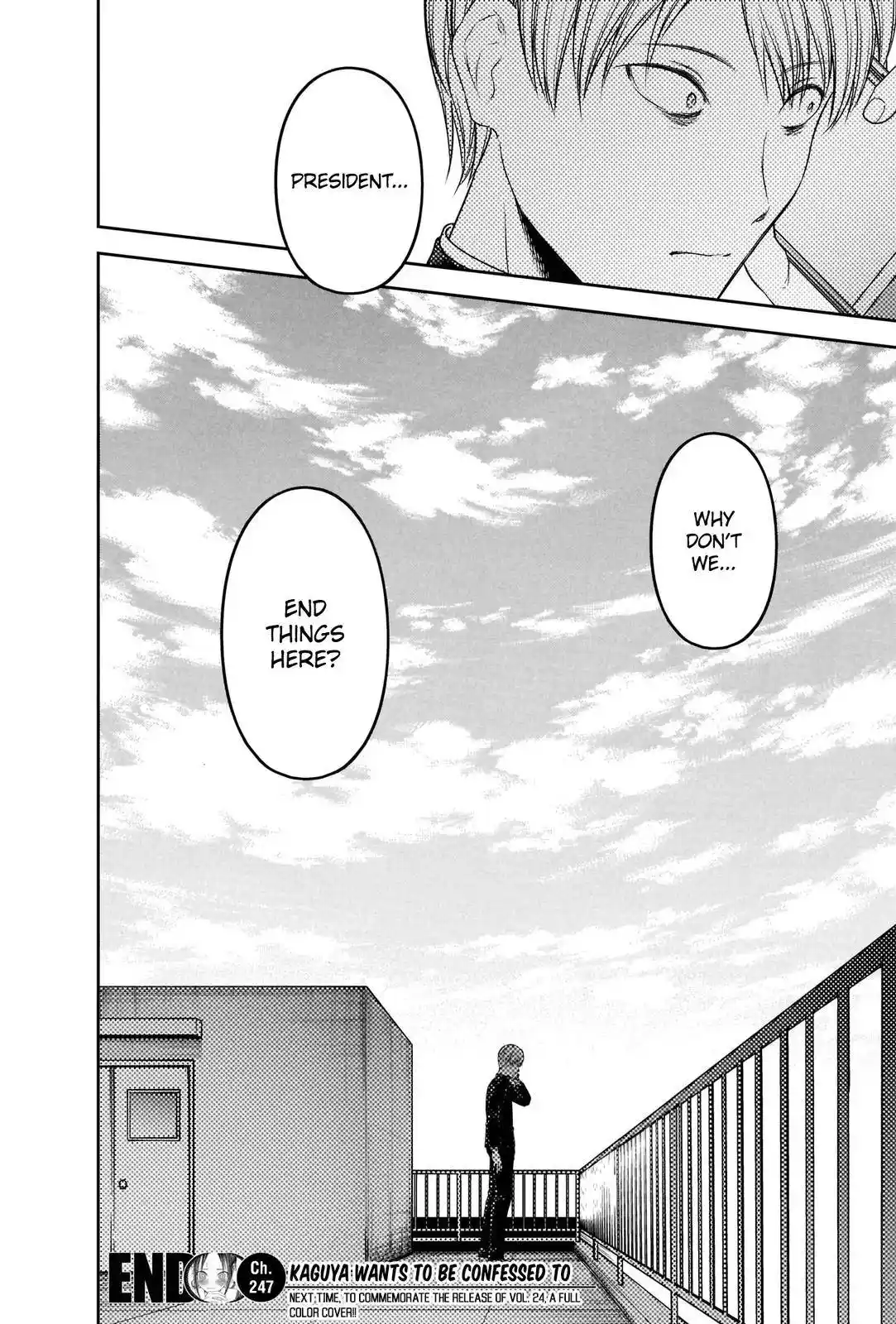 Kaguya-sama wa Kokurasetai – Tensai-tachi no Renai Zunousen Chapter 247