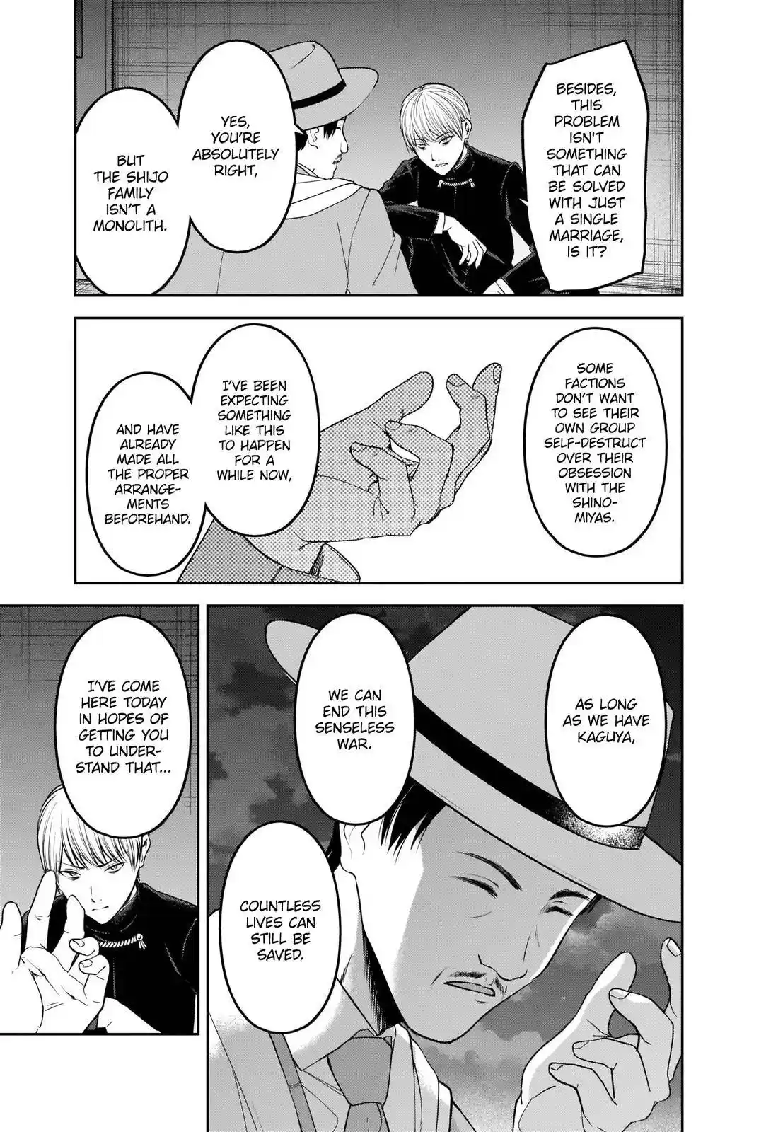 Kaguya-sama wa Kokurasetai – Tensai-tachi no Renai Zunousen Chapter 249