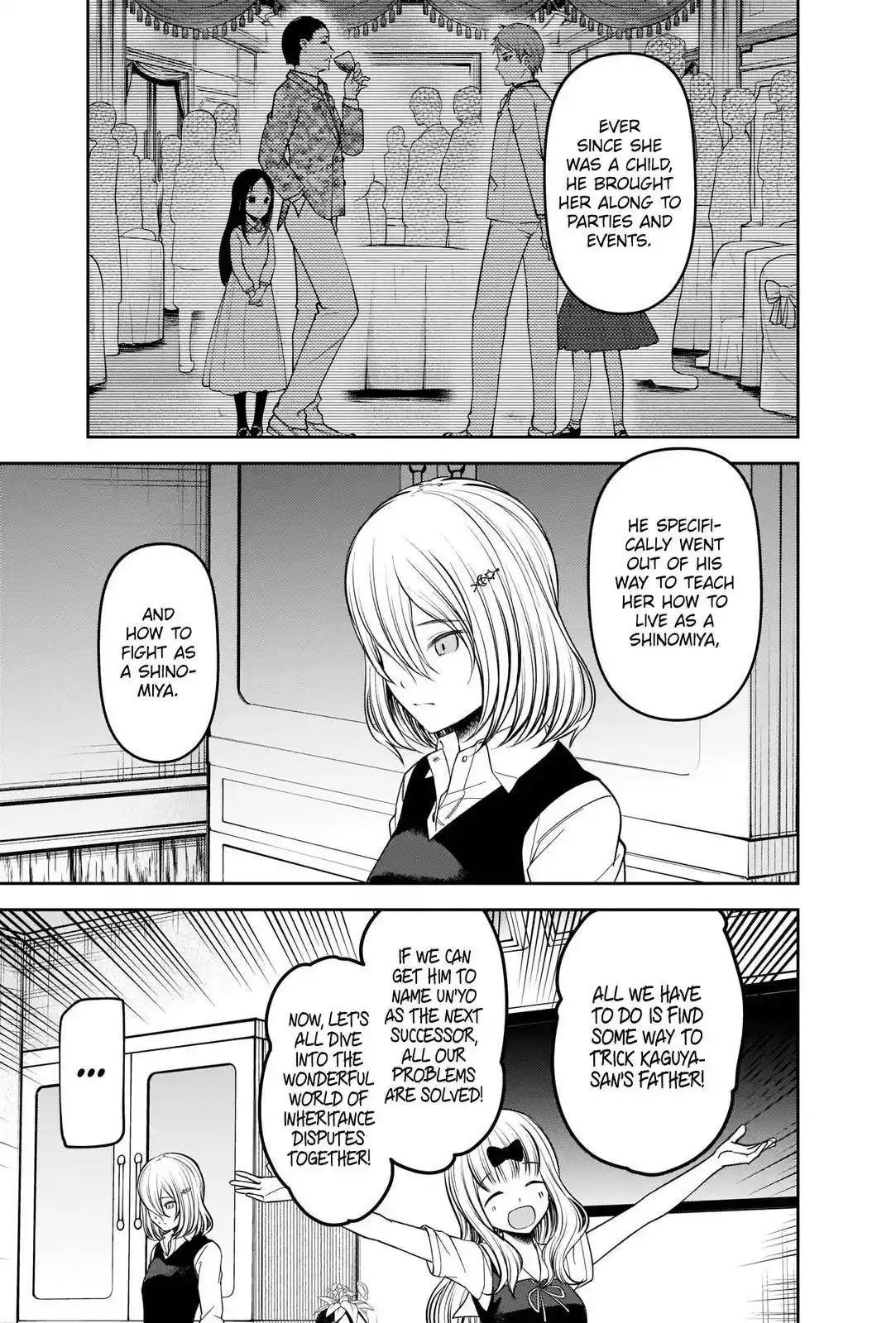 Kaguya-sama wa Kokurasetai – Tensai-tachi no Renai Zunousen Chapter 250